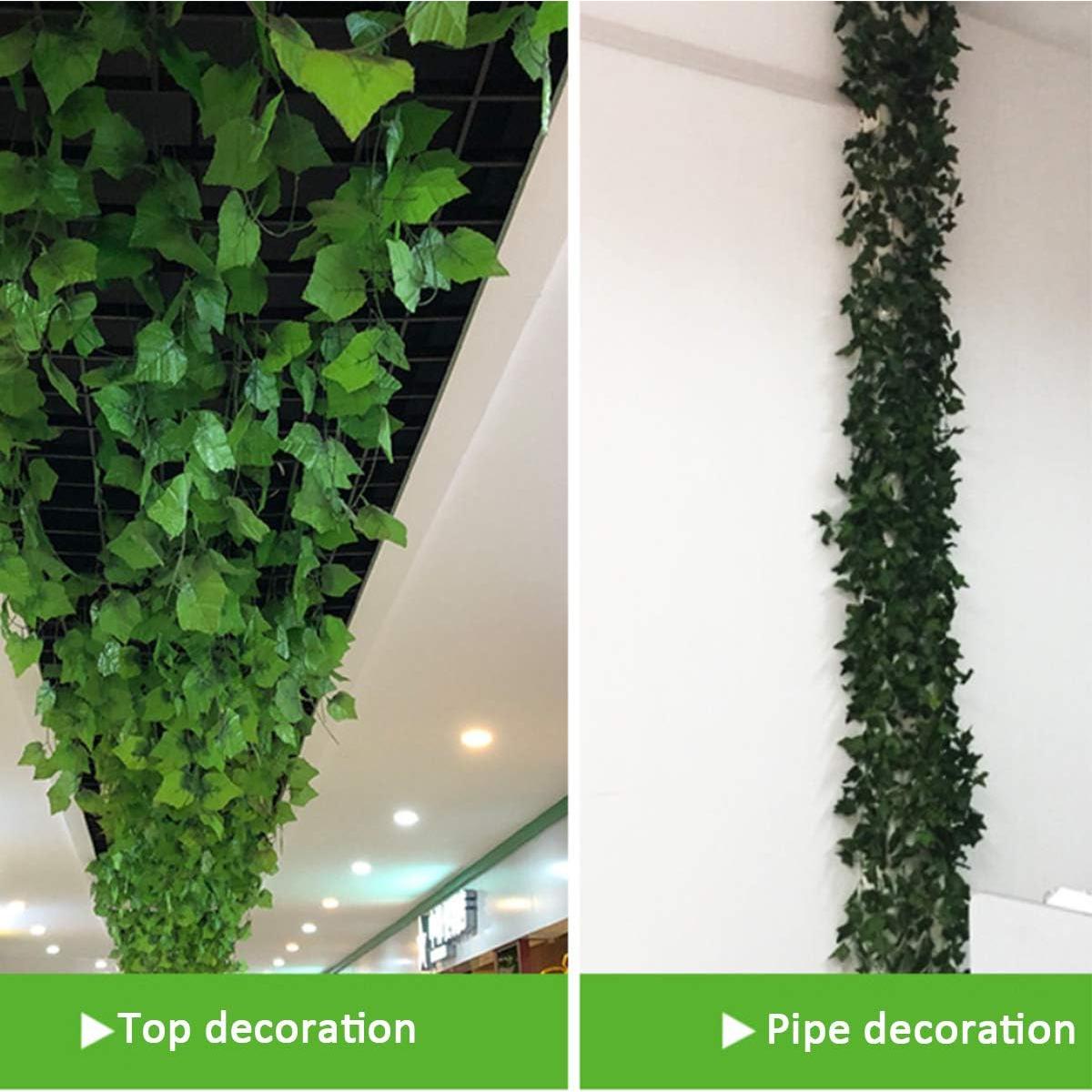 Guirnalda de Hiedra Artificial Aeojoor 12 Unidades 219 cm