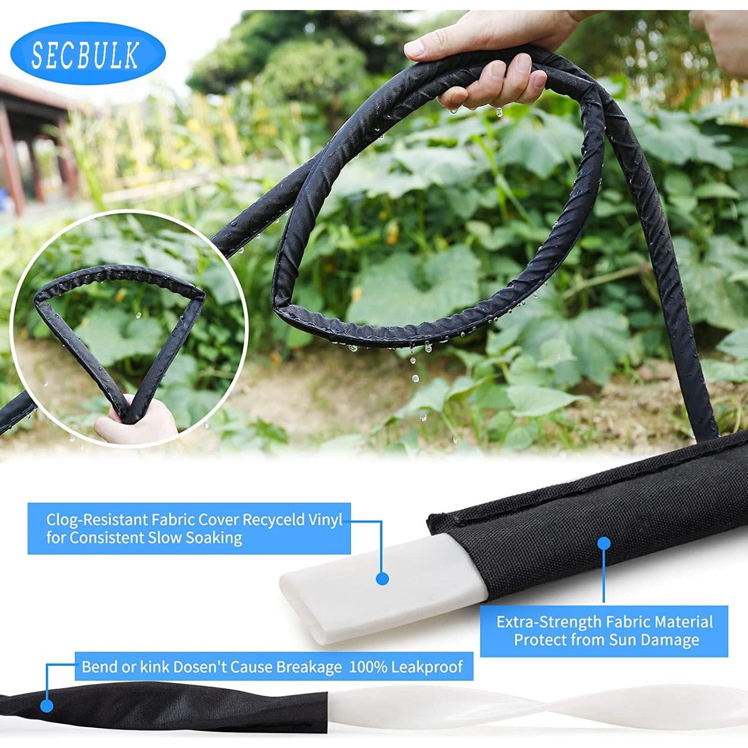 Manguera de goteo plana Secbulk 3 m para riego eficiente