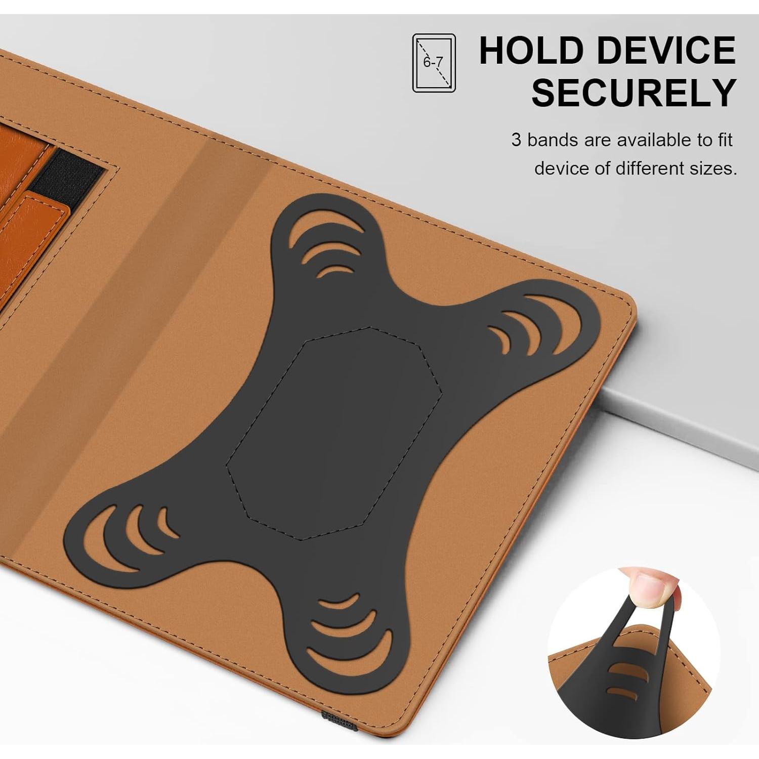 Funda Universal Fintie para Tabletas eReader 6-7" Marrón