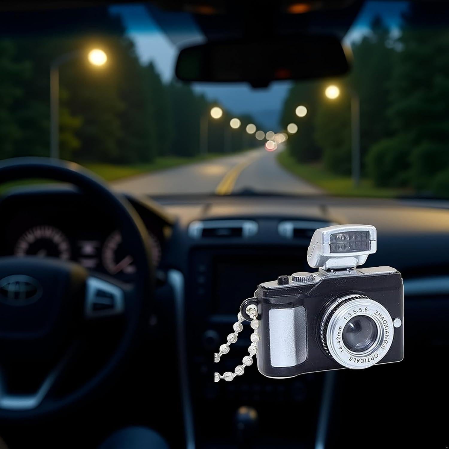 Llavero de cámara miniatura Wentoenapp con linterna y sonido