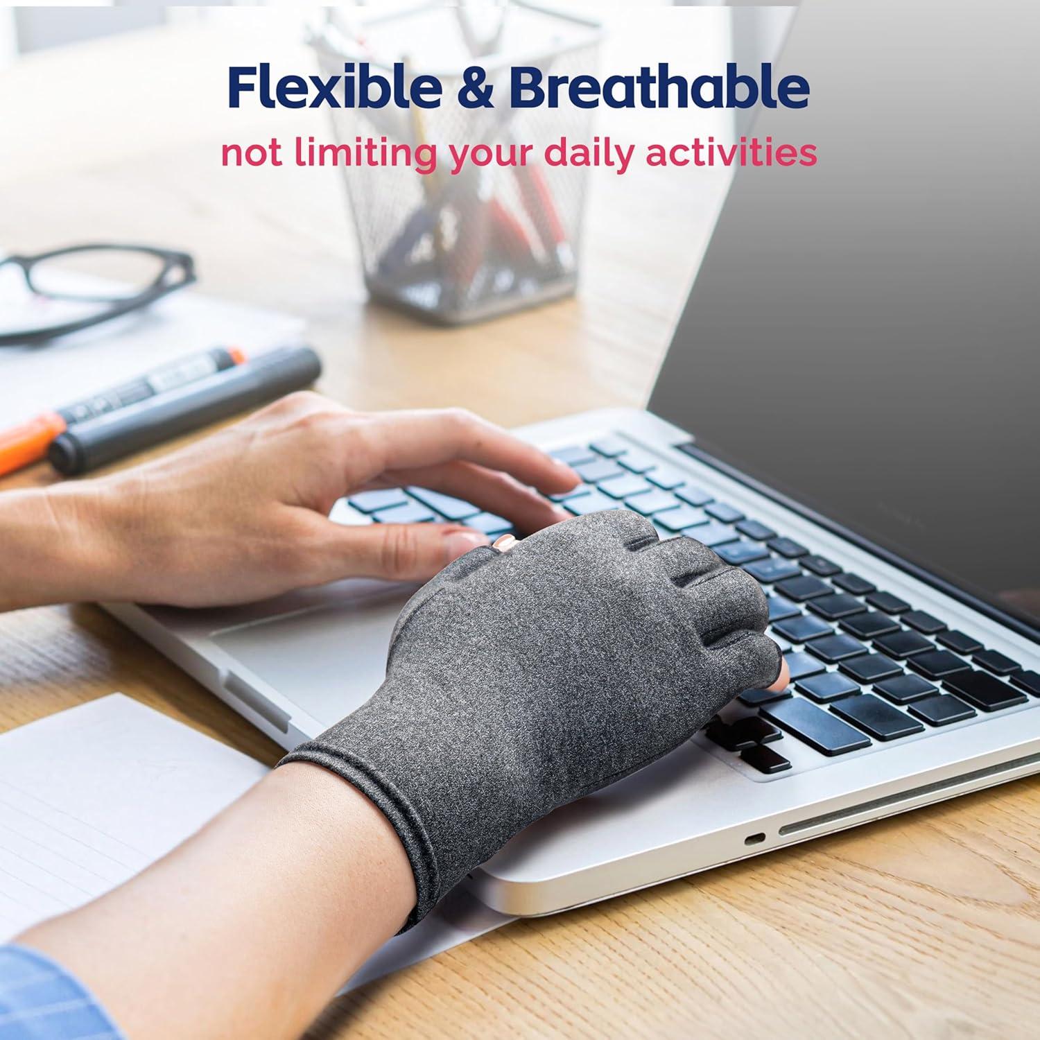 Guante de Compresión FEATOL para Artritis Mano Izquierda Pequeño