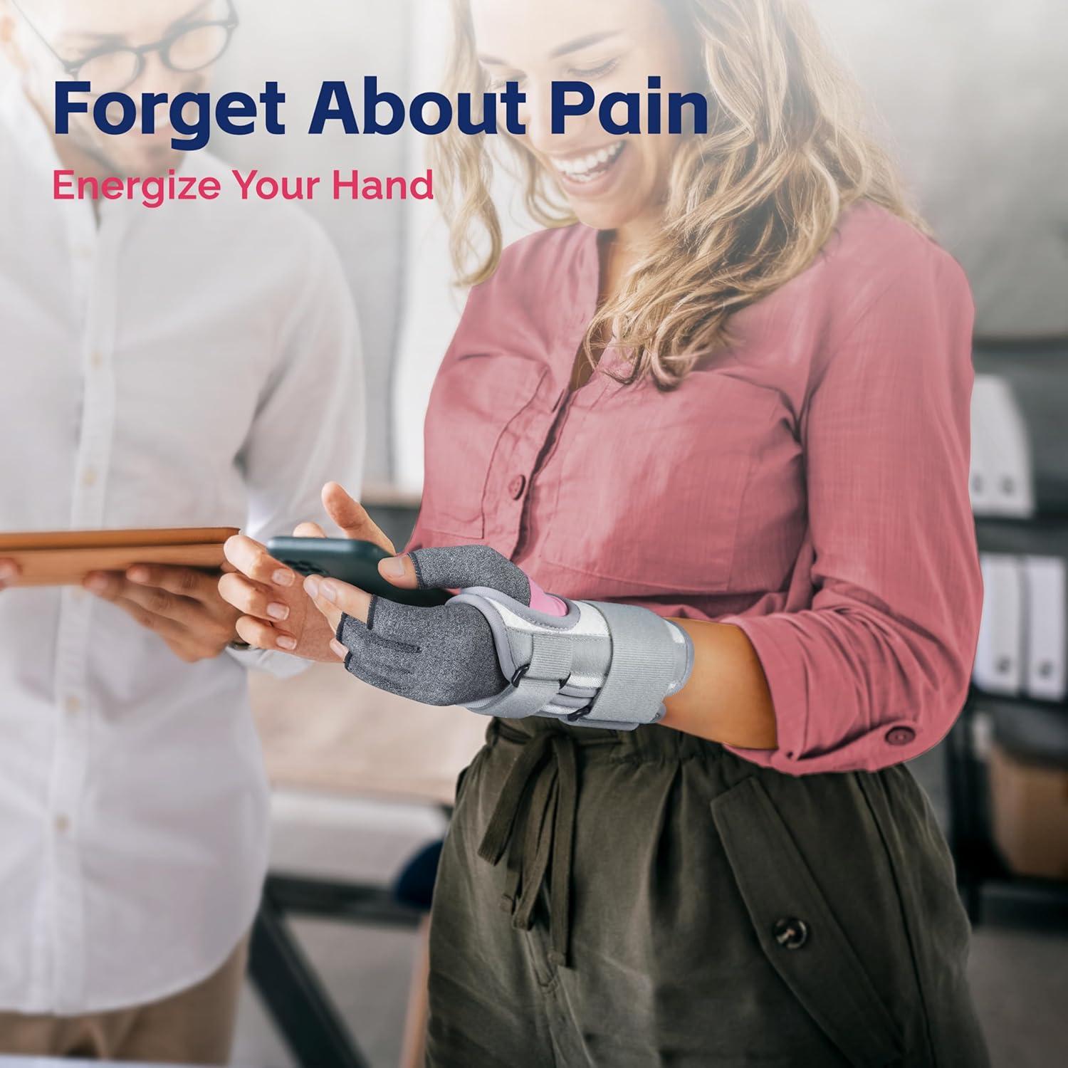 Guante de Compresión FEATOL para Artritis Mano Izquierda Pequeño