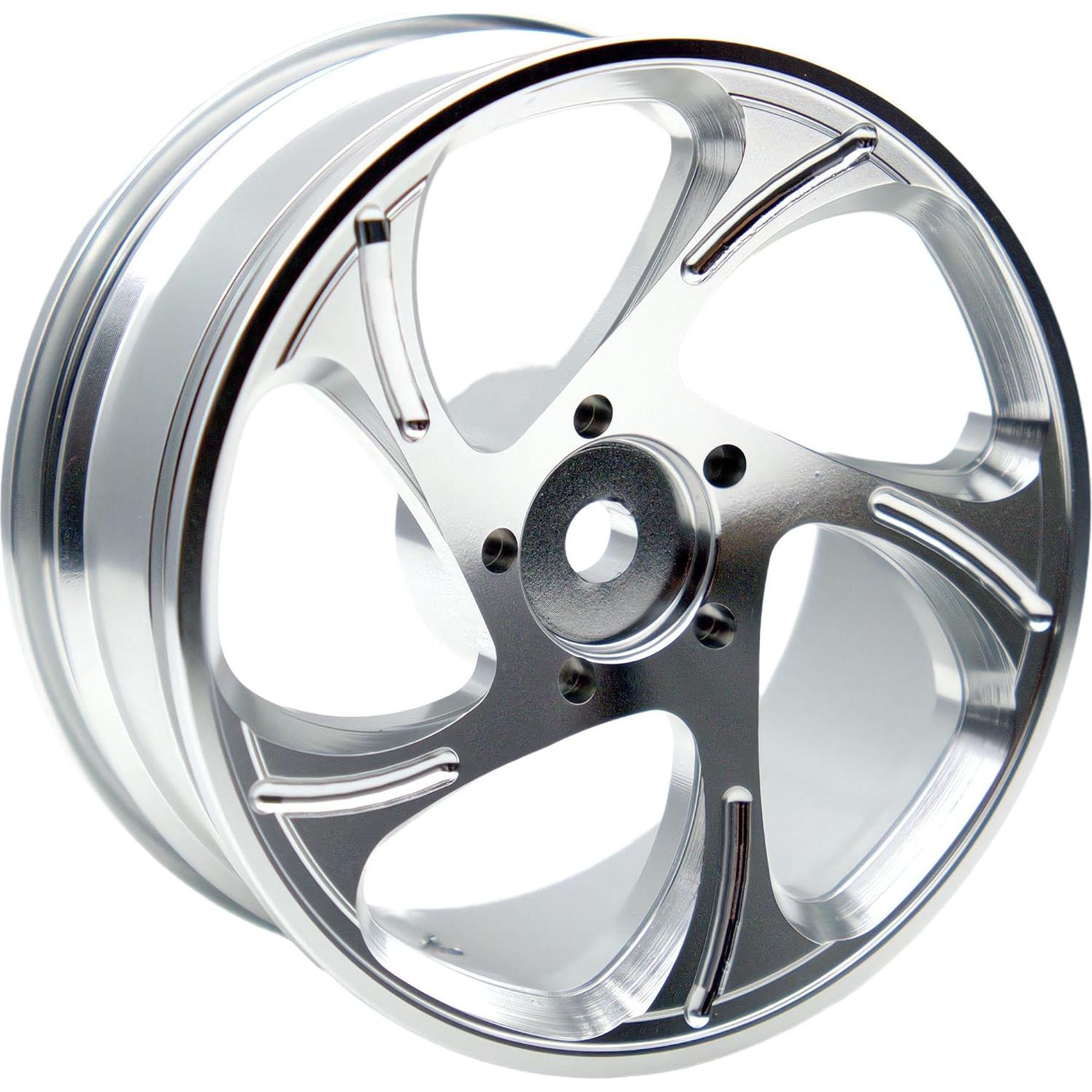 Neumáticos de Drift RC 1/10 Aluminio Plata 4 Pcs 12mm Hex