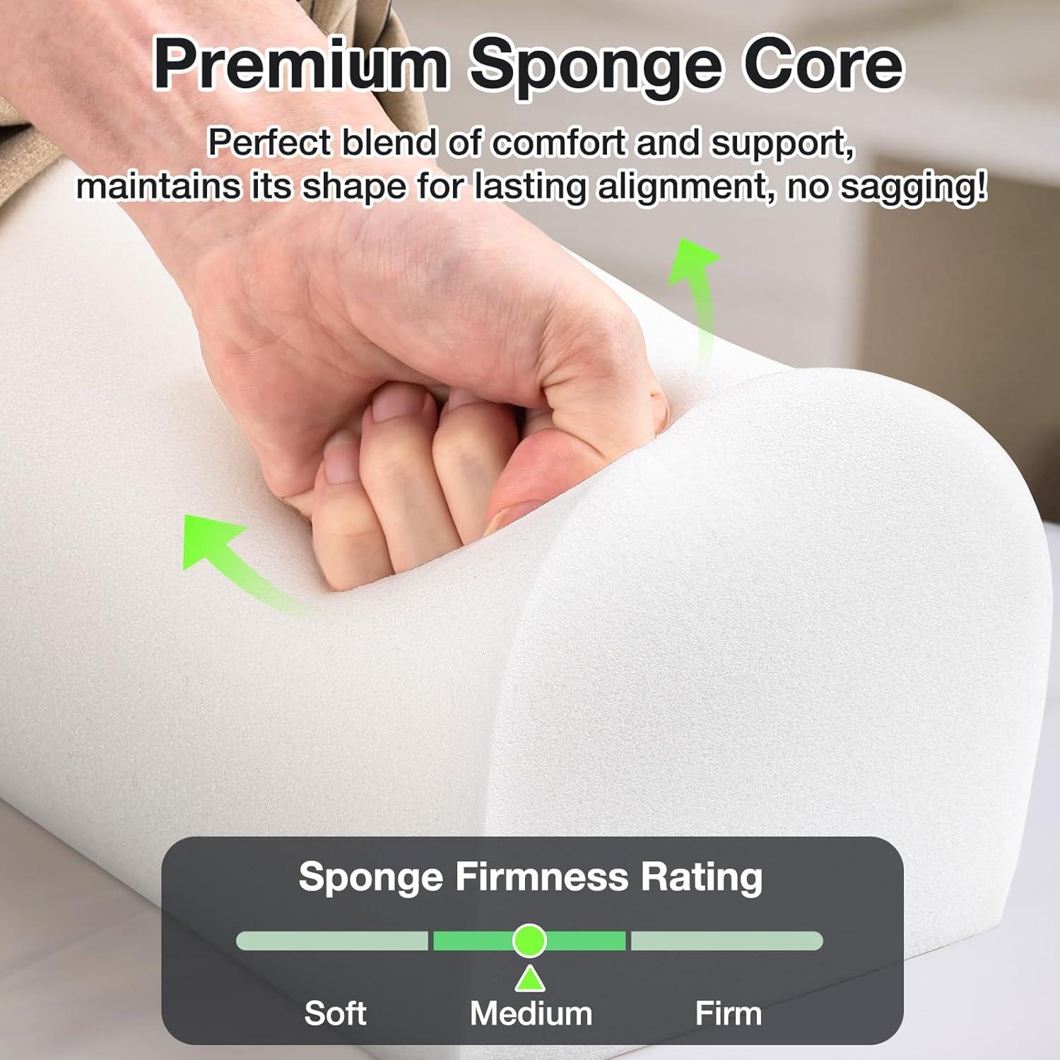 Cojín de Masaje Noverlife Redondo 66x15 cm PU Negro