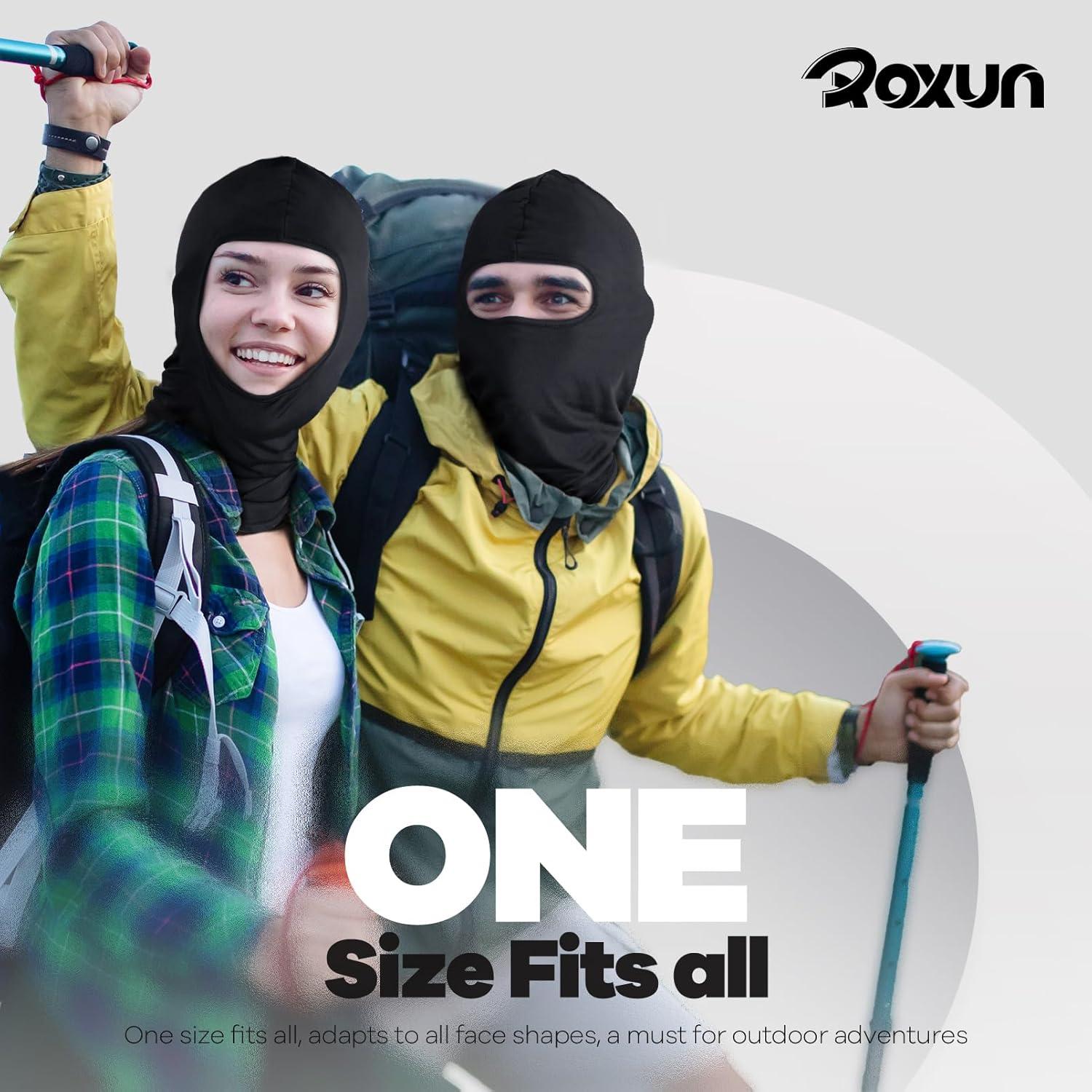 Pasamontañas ROXUN Unisex 2 Piezas Gaiter Cuello UV