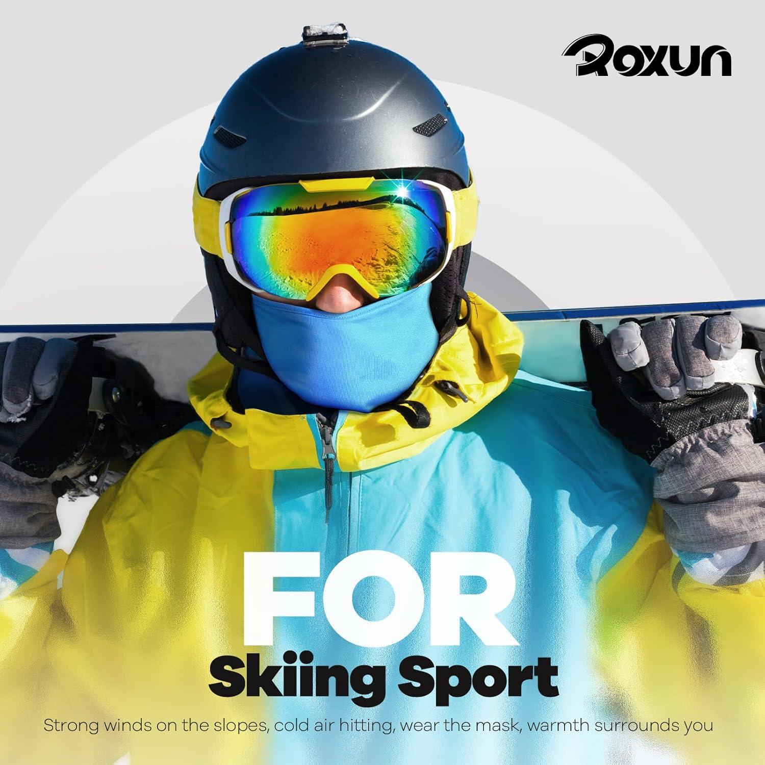 Pasamontañas ROXUN Unisex 2 Piezas Gaiter Cuello UV