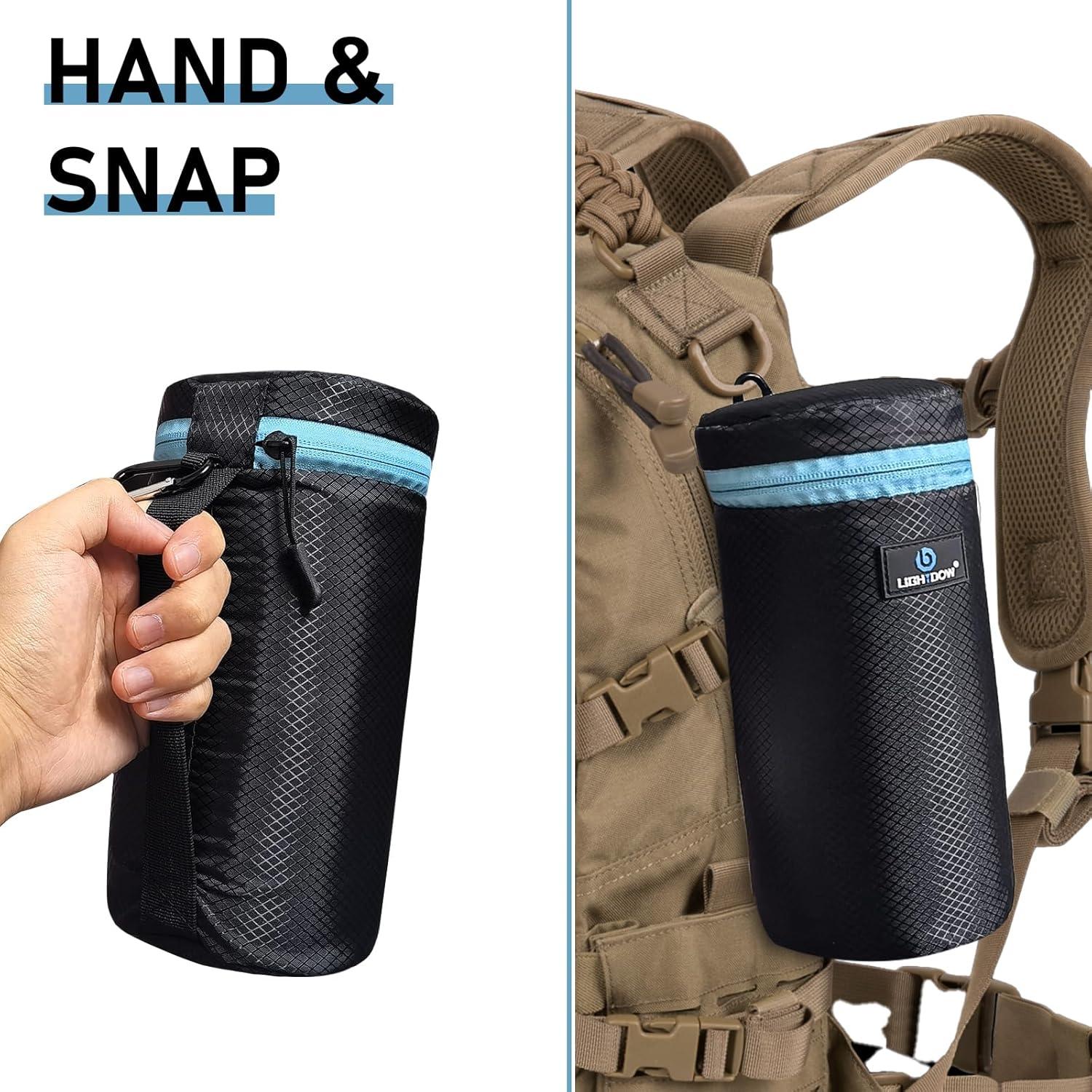 Lightdow Paquete de 4 Fundas Neopreno para Lentes DSLR 5mm