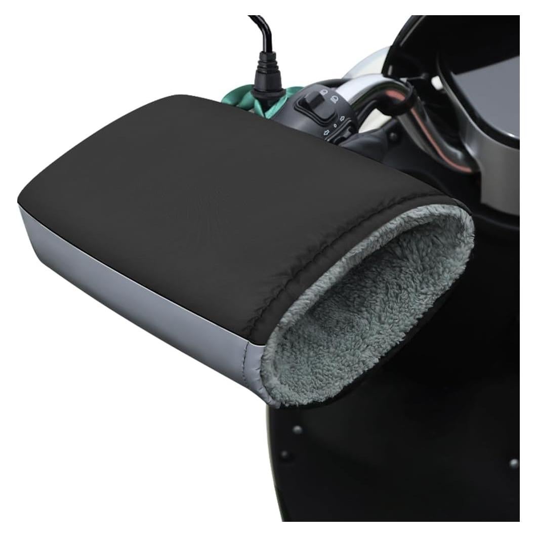 Guantes de Manillar Ibluelover Térmicos A Prueba de Viento 18x30cm