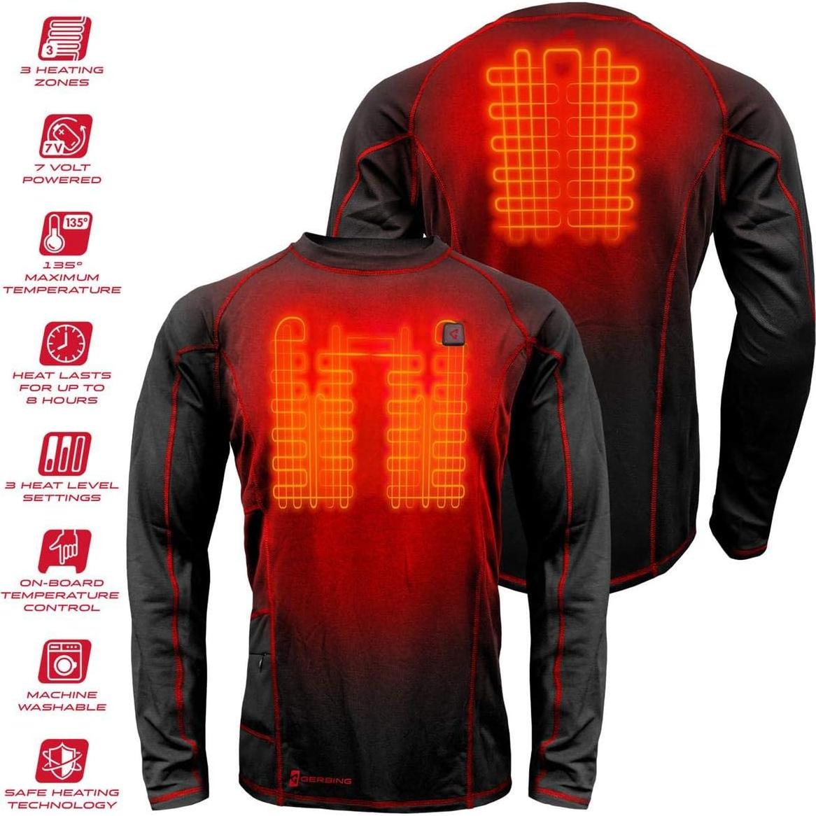 Camisa Térmica Gerbing 7V para Hombre - Calefacción Microwire