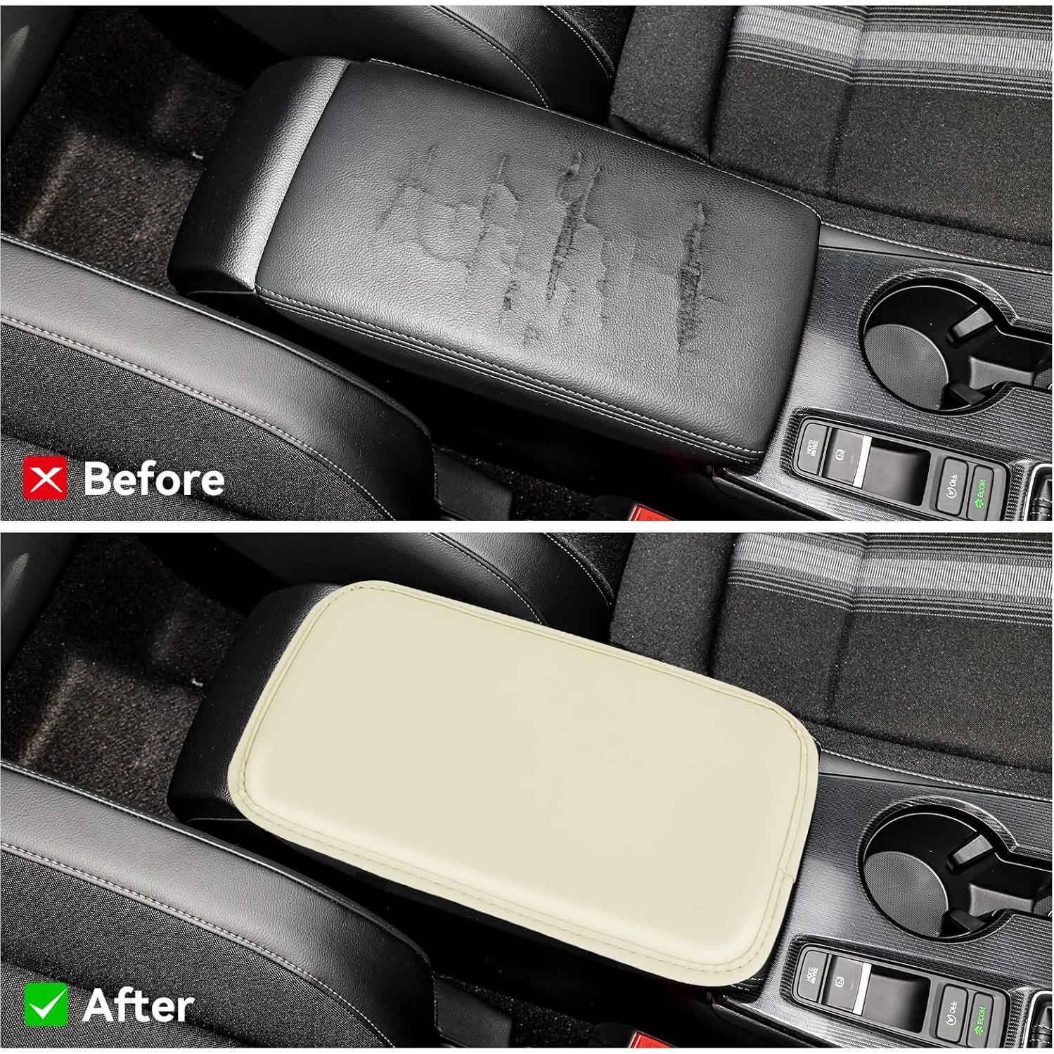 Funda de Apoyabrazos Amiss Beige Universal para Auto