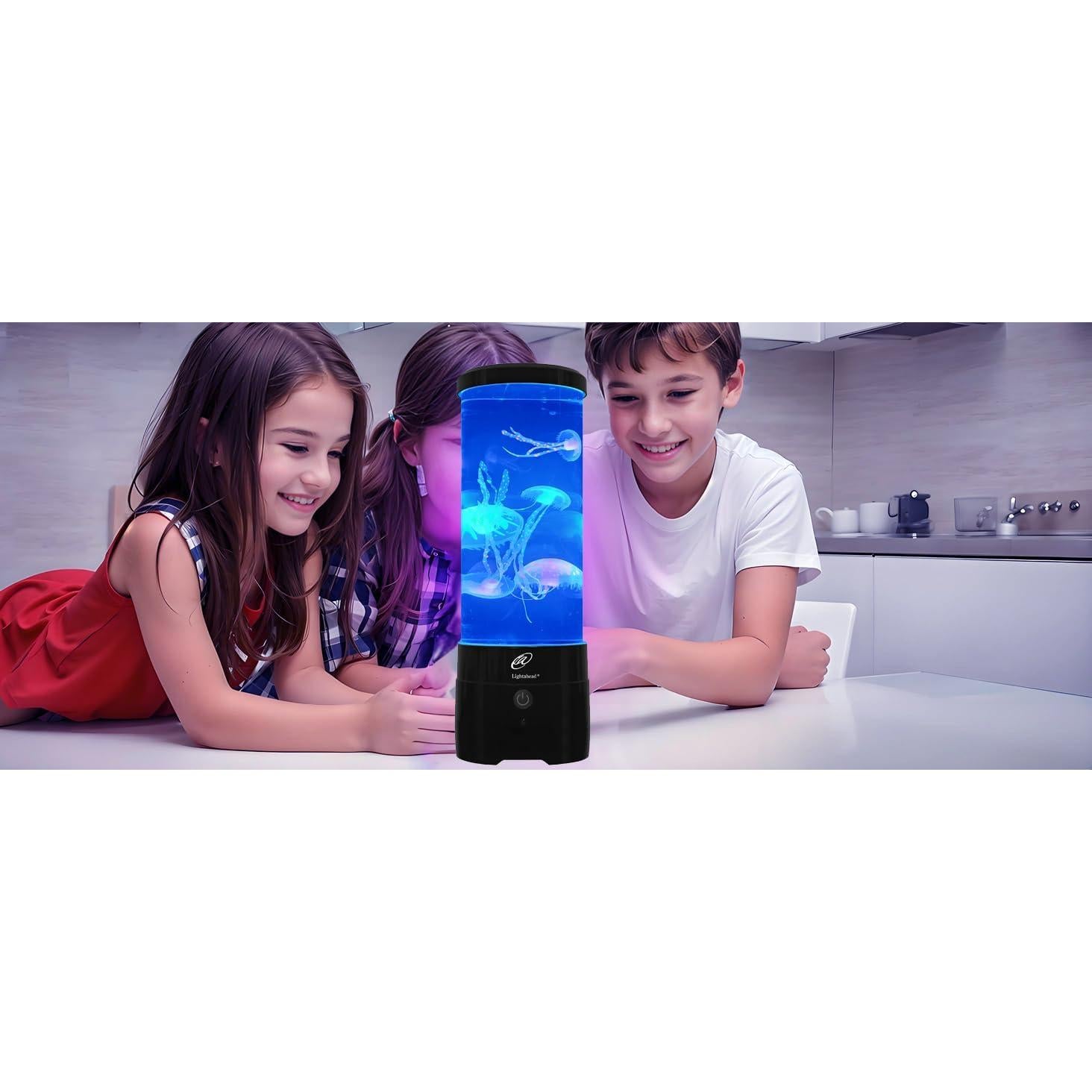 Lámpara Acuática LED Medusas Lightahead 30.48 cm con Bluetooth