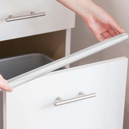 Protector de Borde de Gabinete Cabinet Hero - 61 cm x 1.9 cm, Transparente, Paquete de 2