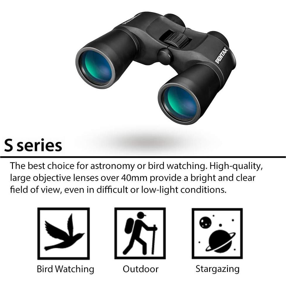 Binoculares Pentax SP 8x40 - Alta Calidad para Naturaleza y Astronomía