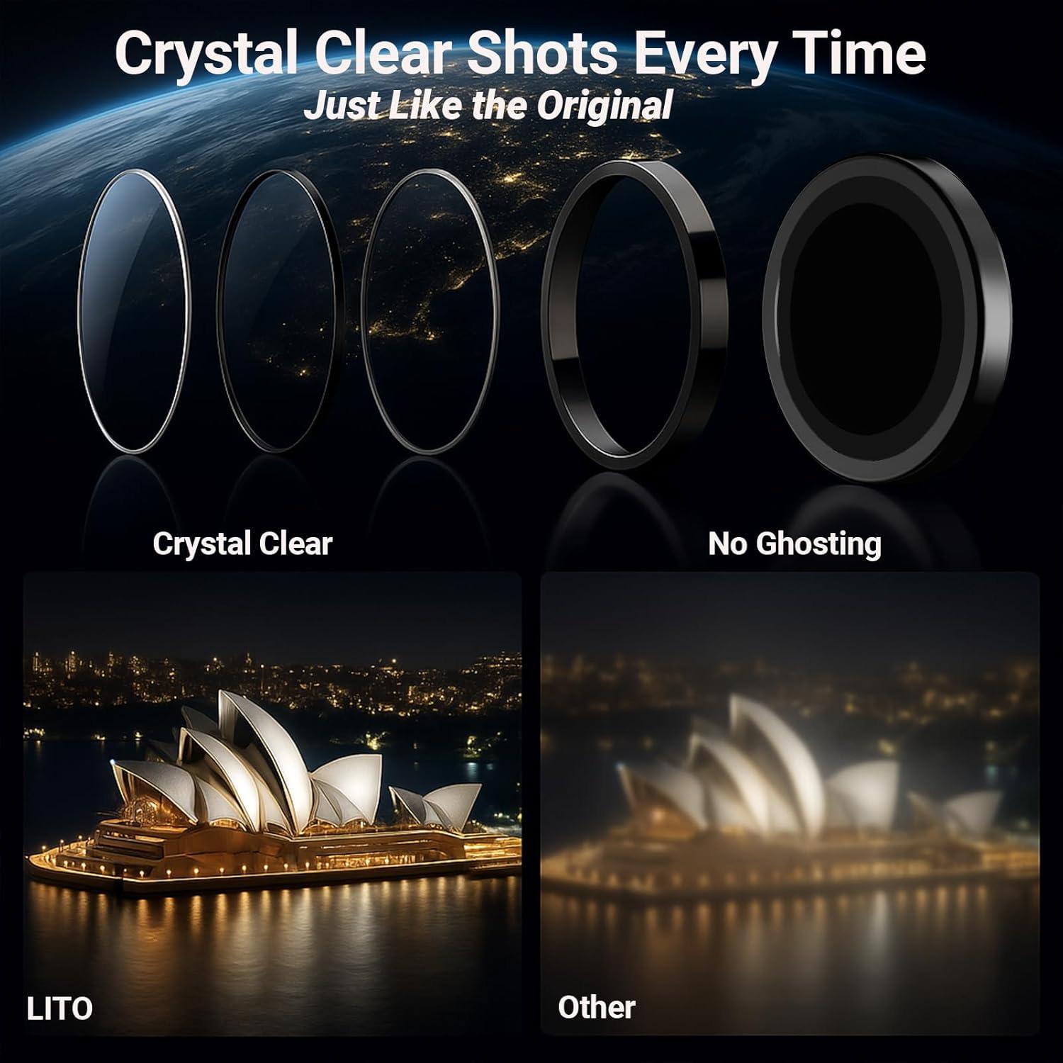 Protector de Lente de Cámara LITO Titanio para Galaxy S25 Ultra