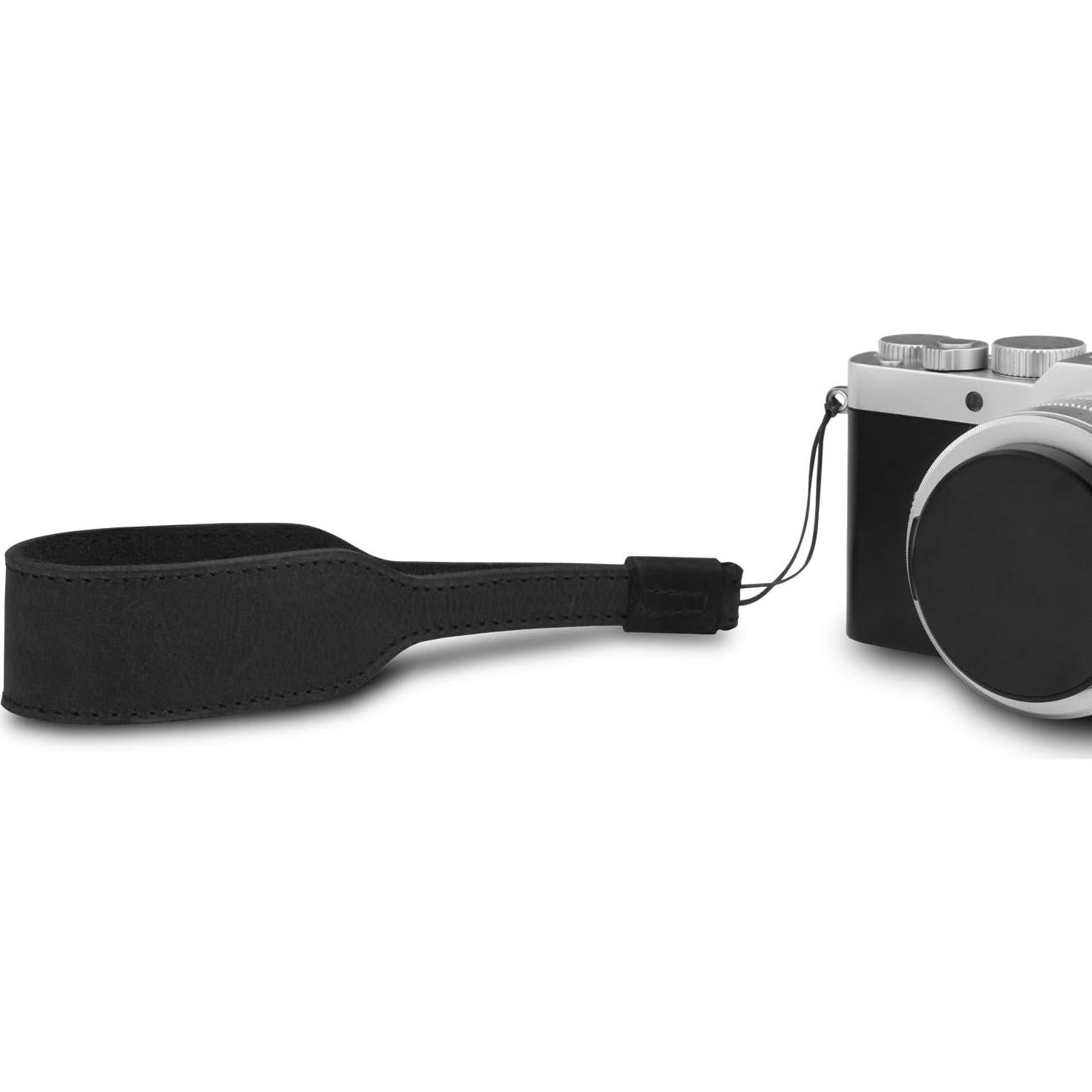 Correa de Muñeca de Cuero Genuino MegaGear para Cámaras SLR/DSLR