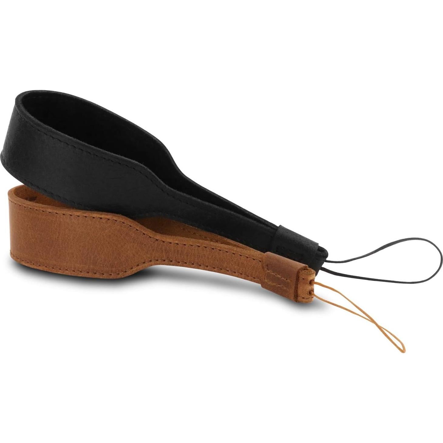 Correa de Muñeca de Cuero Genuino MegaGear para Cámaras SLR/DSLR