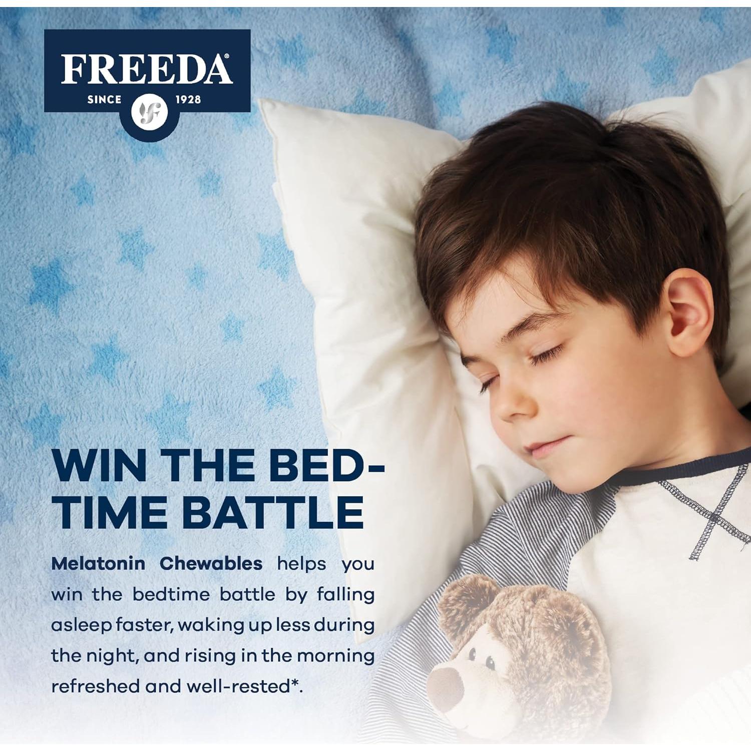 FREEDA Melatonina 2mg Caramelos Sin Azúcar 60 Tabletas