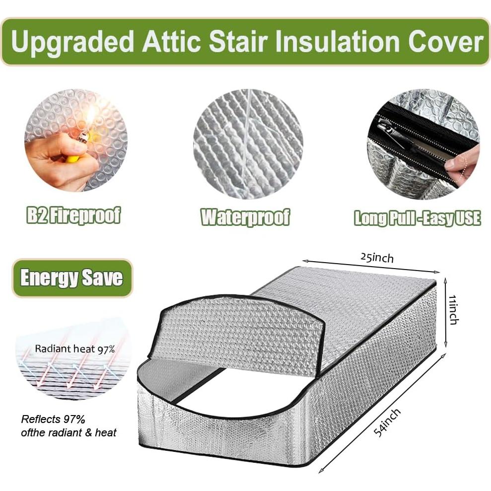 Cubierta de Aislamiento para Escaleras de Ático MRPAPA 63.5x137.2 cm