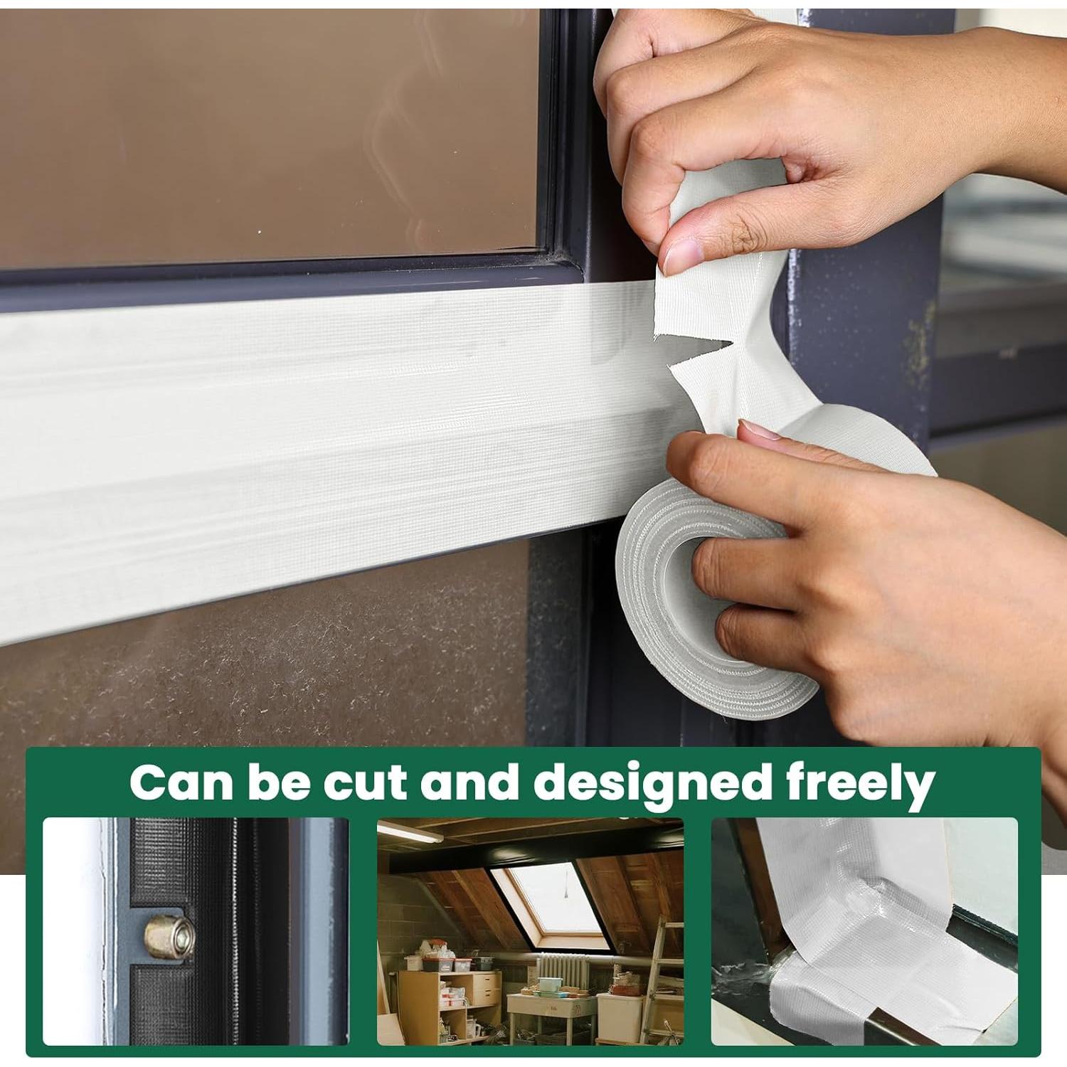 Cinta de Sellado para Ventanas Yinttian 3" x 1.83m Blanca