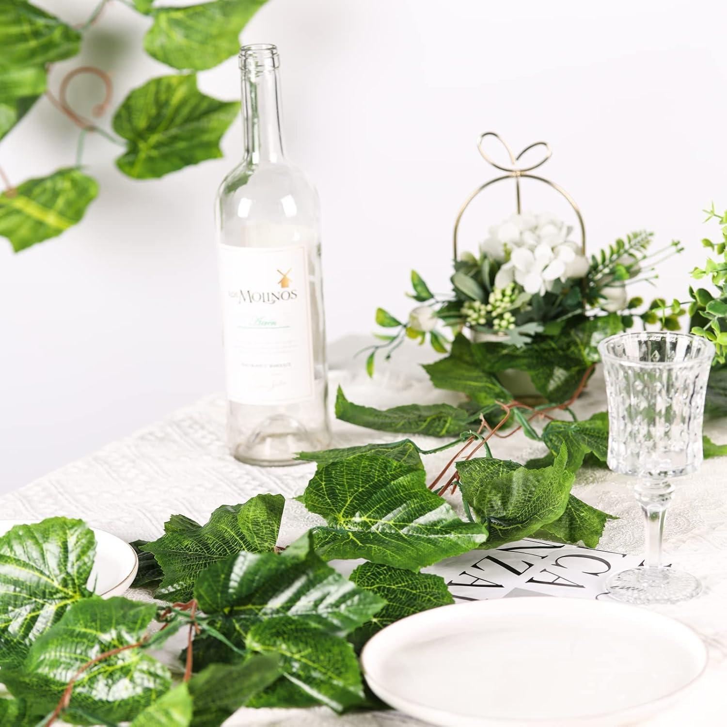 Guirnalda Hiedra Artificial Meiliy 5 Pcs 2.4 m Decoración