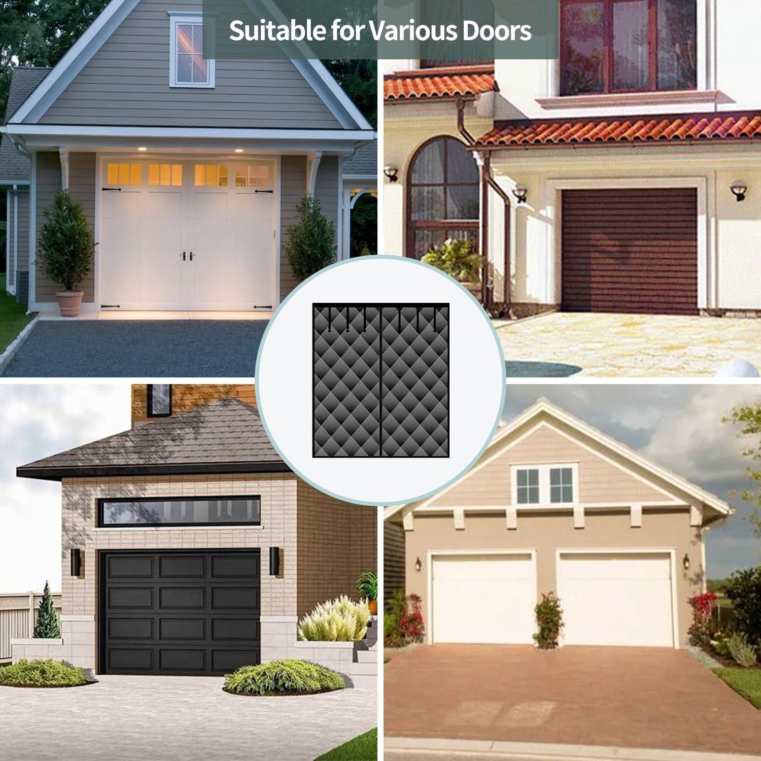 Cortina de Puerta Térmica Aislante Sunmoxia 2.74x2.13m