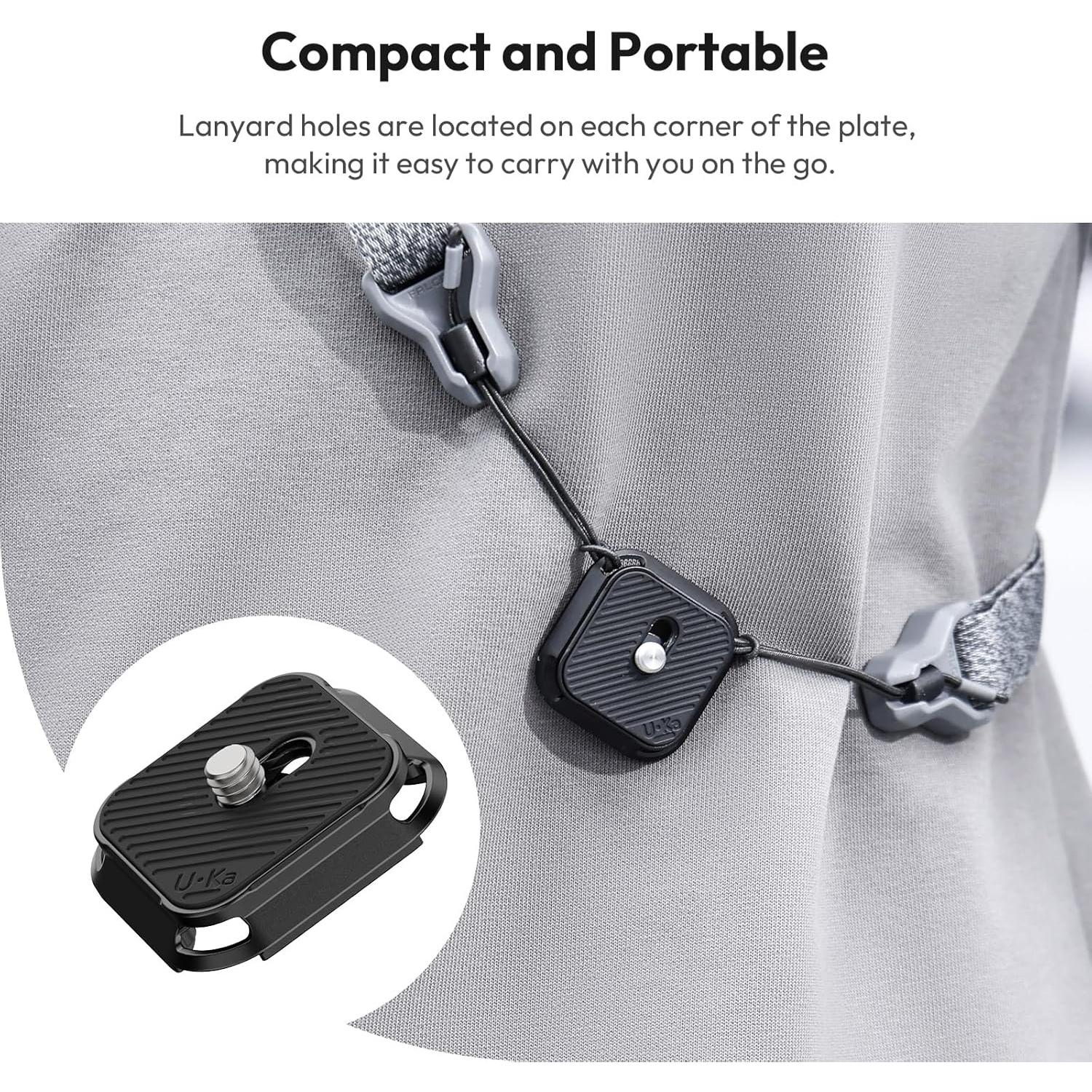 Placa de Liberación Rápida Ulanzi C007 para Cámara - 10kg