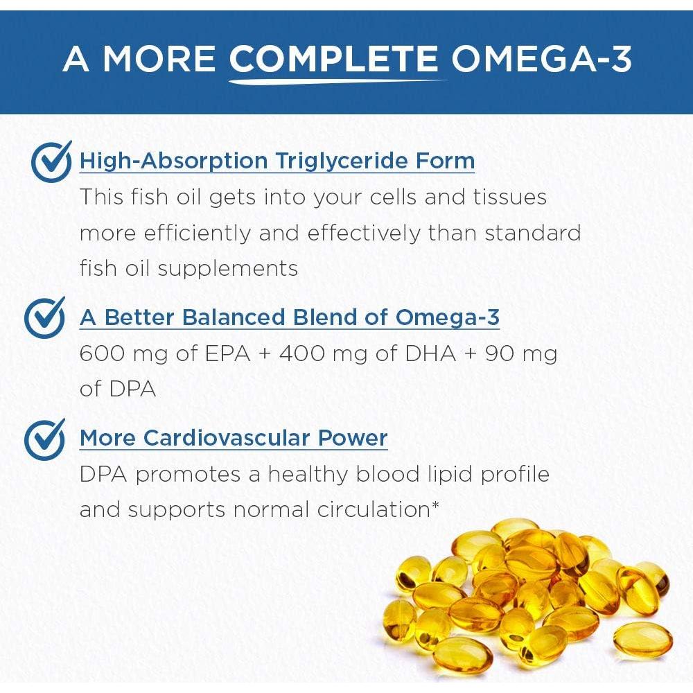 Omega 3 Ultra Puro Pureza 60 geles blandos Limón