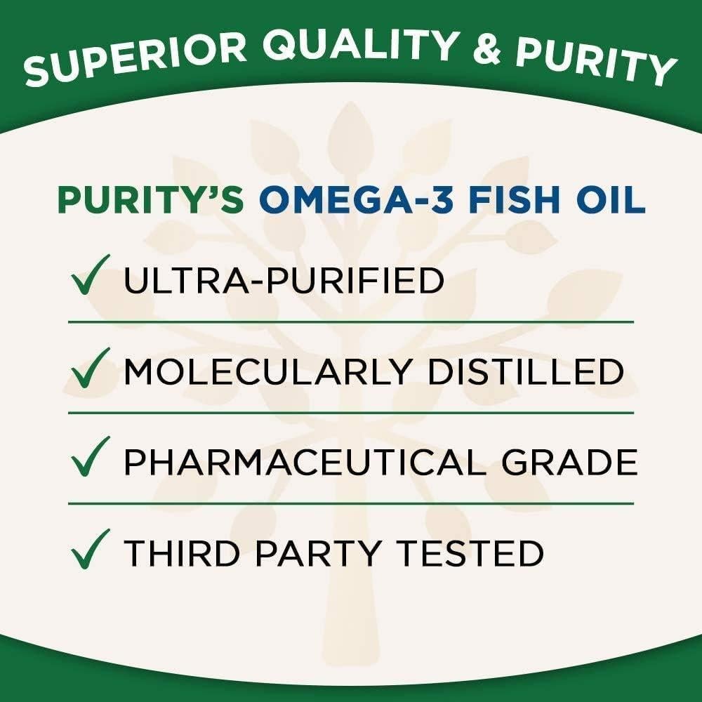 Omega 3 Ultra Puro Pureza 60 geles blandos Limón