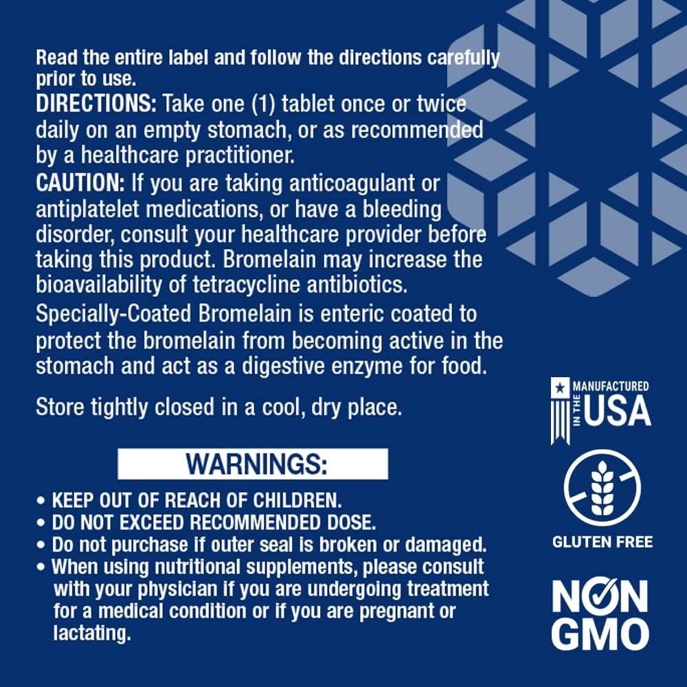 Paquete Suplementos Life Extension: Bromelina 60 Tabletas + NAC 60 Cápsulas