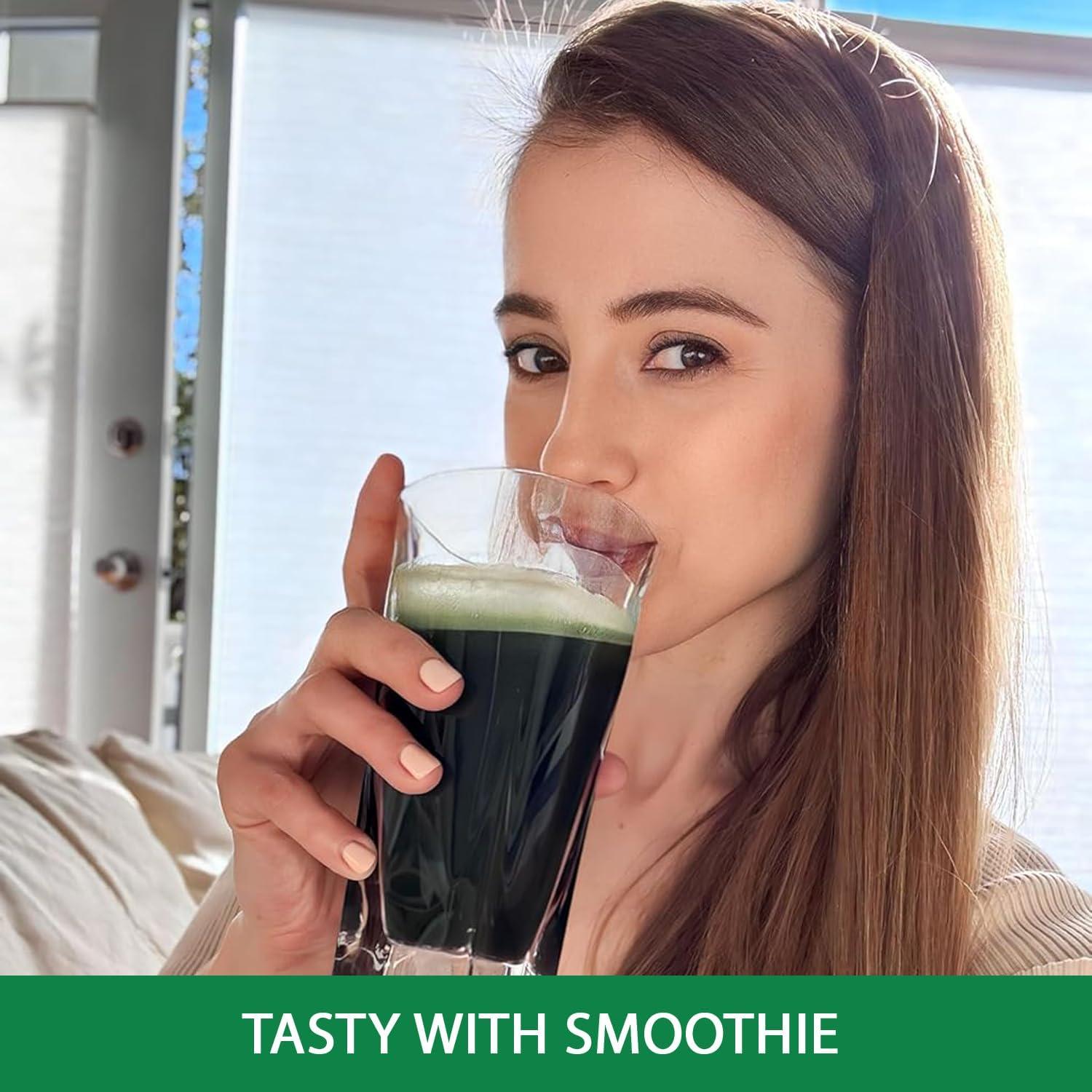 Polvo de Espirulina Orgánica Kate Naturals 226.8 g - Superalimento