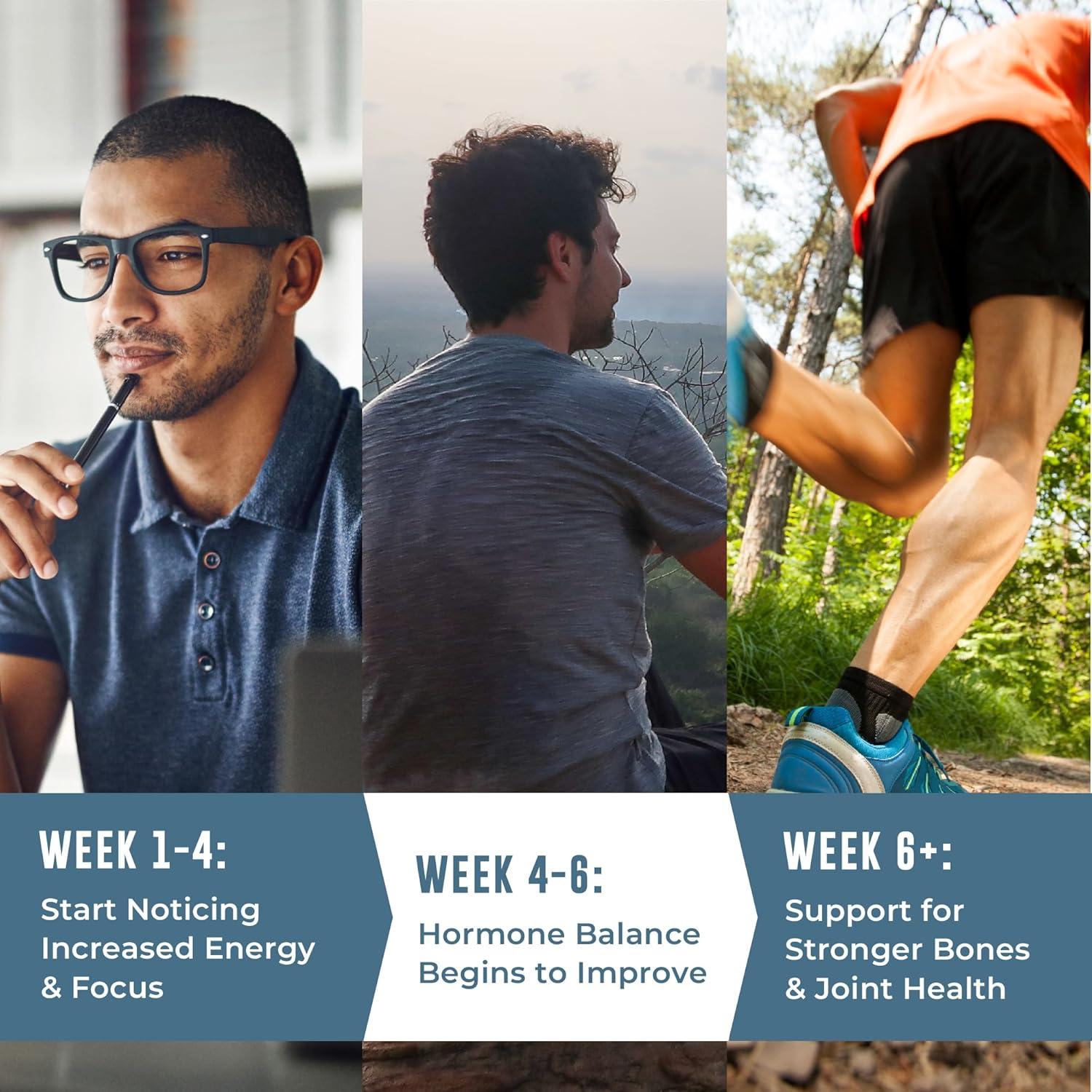 Suplemento de Boro para Hombres Left Coast Performance 30 Cápsulas