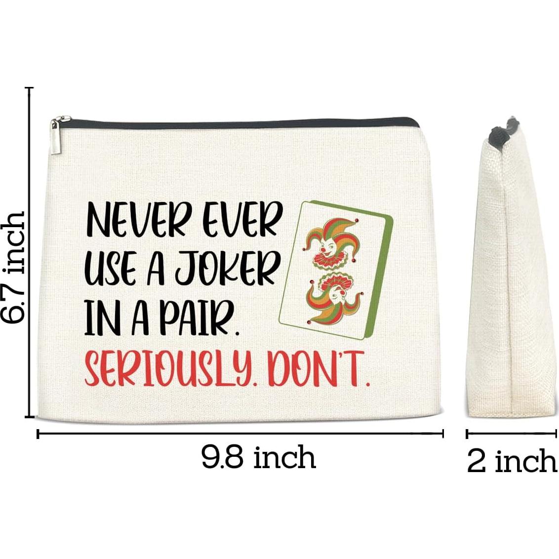 Bolsa de Maquillaje FYDHQSS Policromía 25.4x5.1x24.9 cm