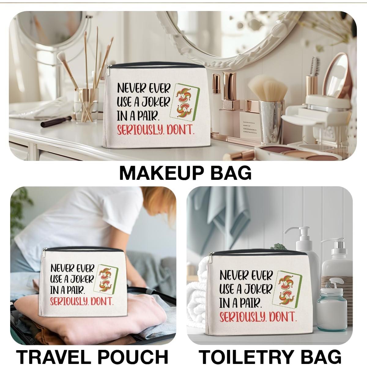 Bolsa de Maquillaje FYDHQSS Policromía 25.4x5.1x24.9 cm