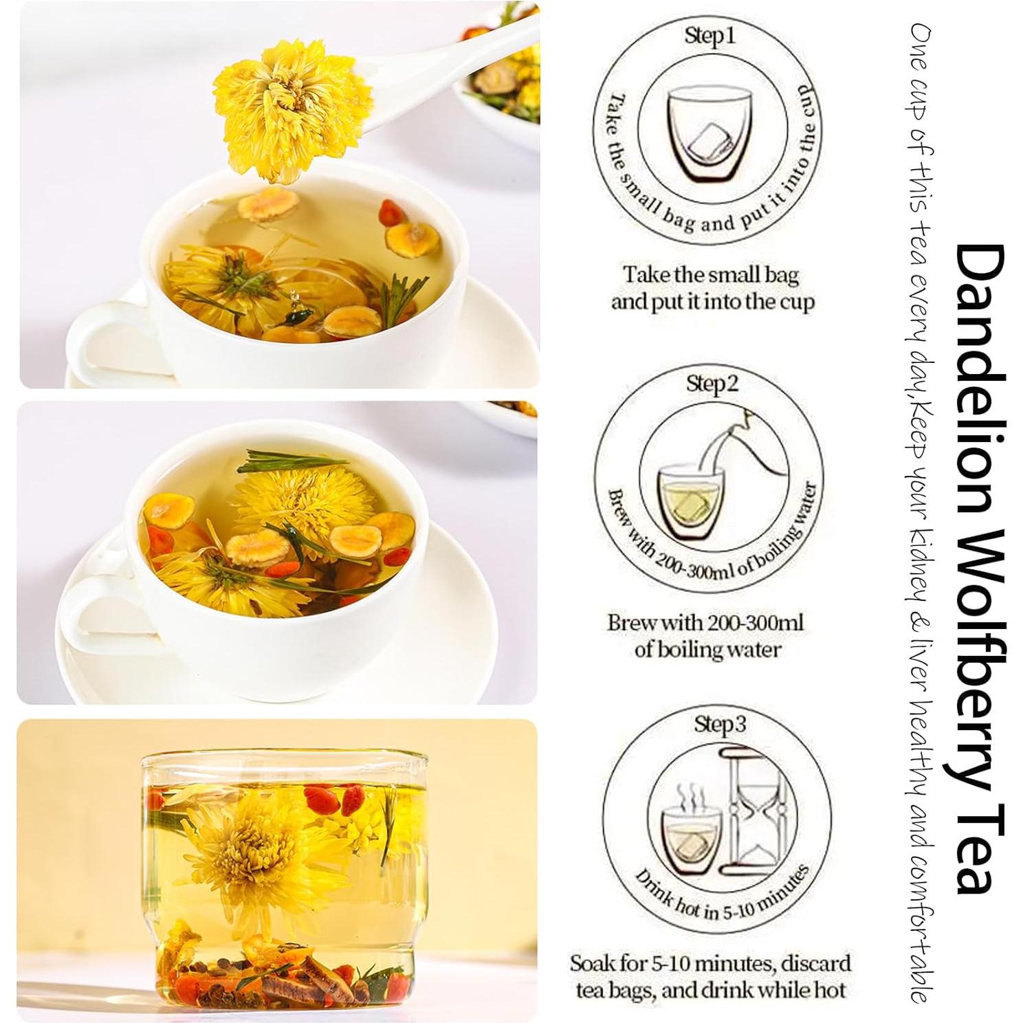 Té de Diente de León y Goji SIRDIKA 120g - 12 Bolsitas