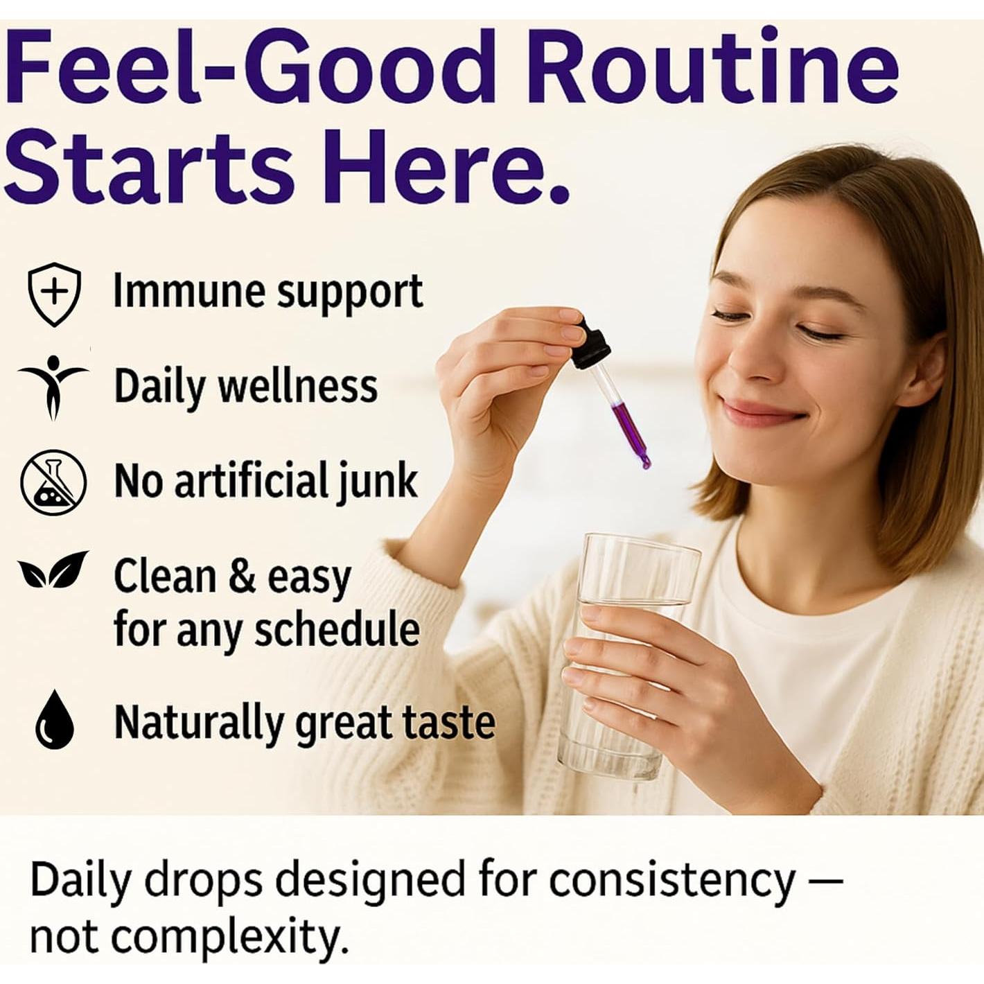 Gotas Líquidas de Sáuco Think Above 59 ml - Vitamina C y Zinc