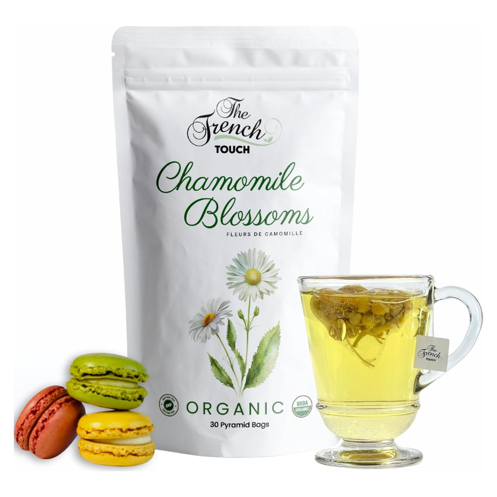 Té de Manzanilla Orgánico El Toque Francés | 30 Bolsitas