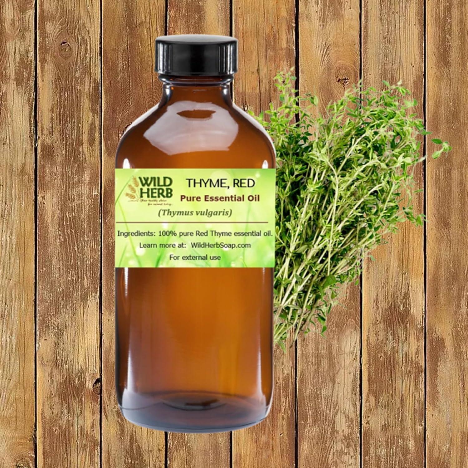 Aceite Esencial de Tomillo Rojo 100% Puro Wild Herb 28.35 g