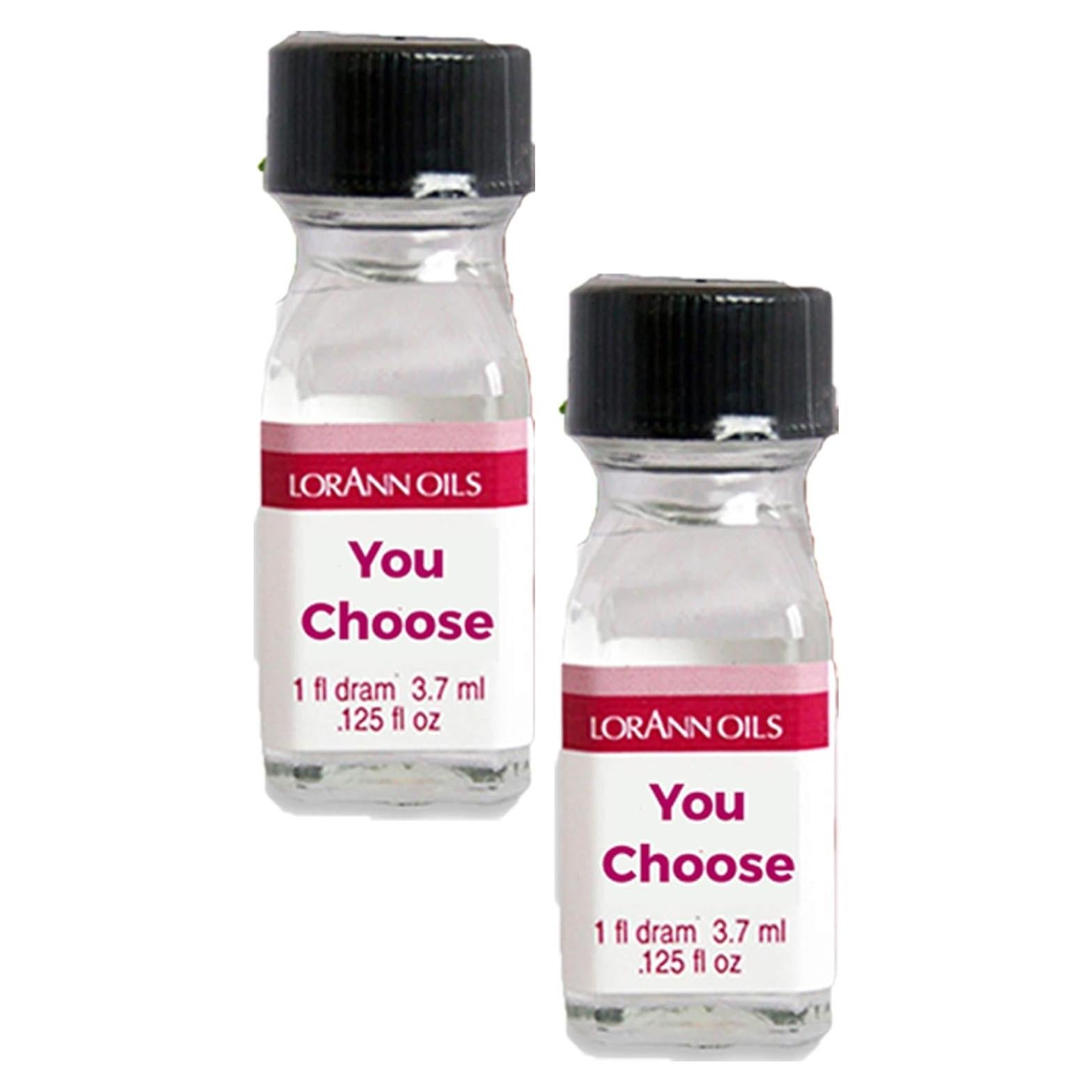 Sabores concentrados LorAnn - Paquete de 2 botellas 3.7ml