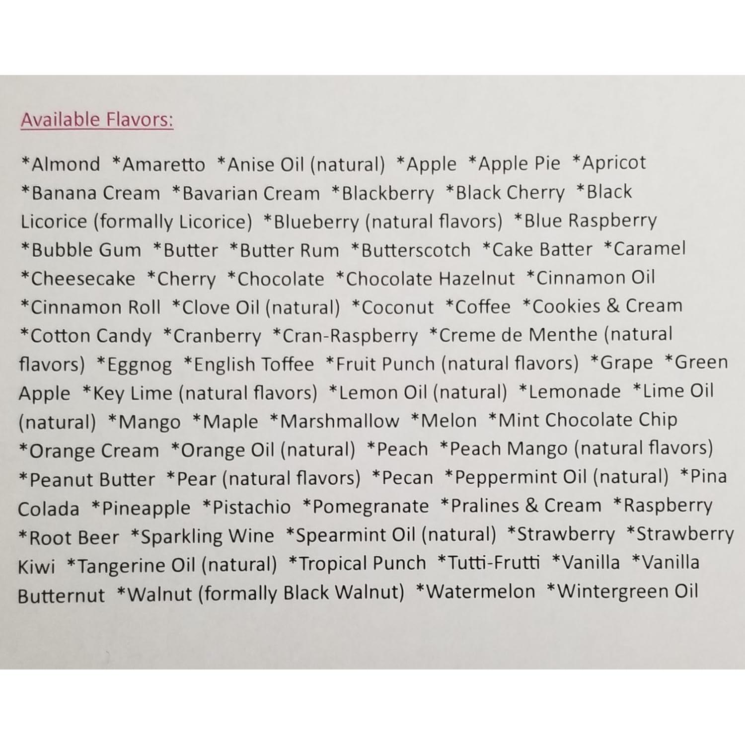 Sabores concentrados LorAnn - Paquete de 2 botellas 3.7ml