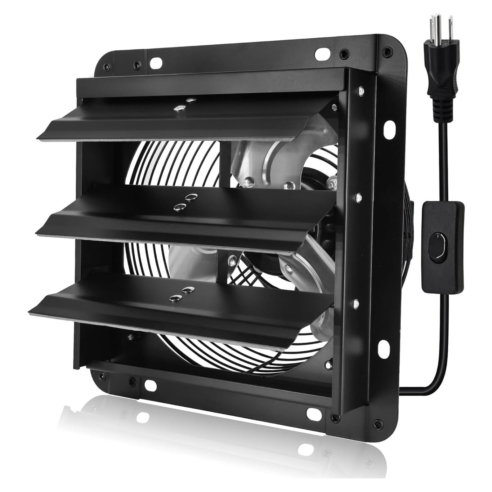 Ventilador de Escape de Pared Criditpid 7 Pulgadas 576CFM