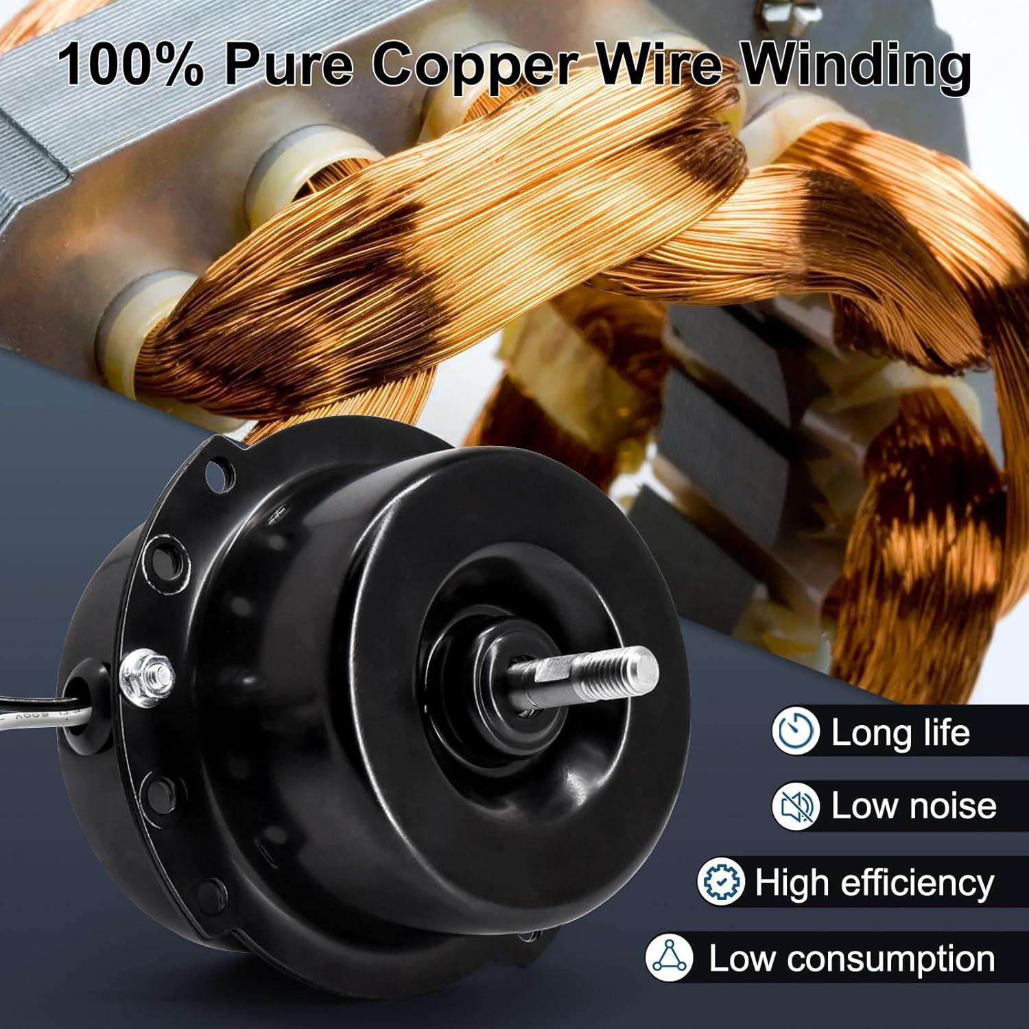 Ventilador de Escape de Pared Criditpid 7 Pulgadas 576CFM