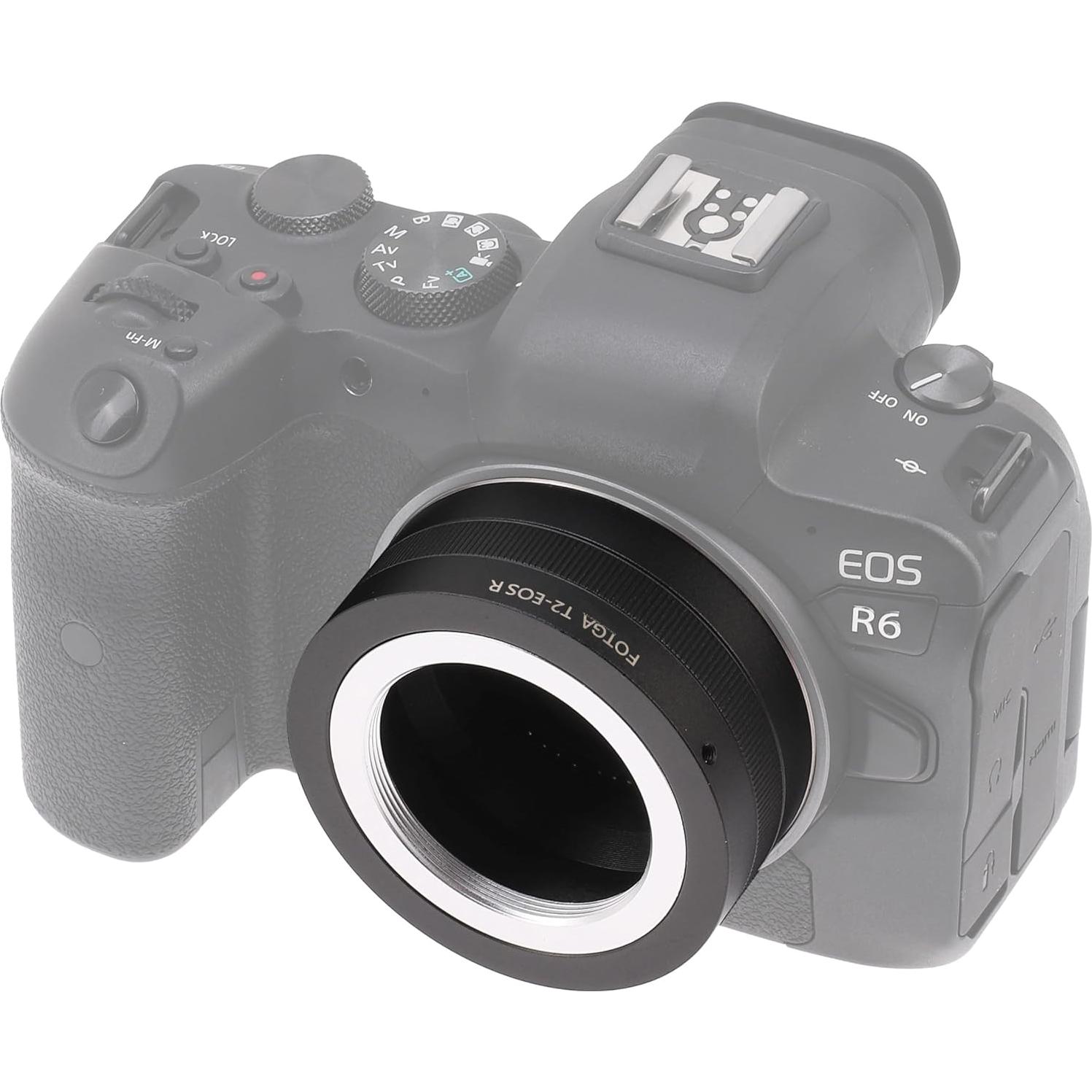 Adaptador de Lente FOTGA T2-EOSR para Canon EOS R