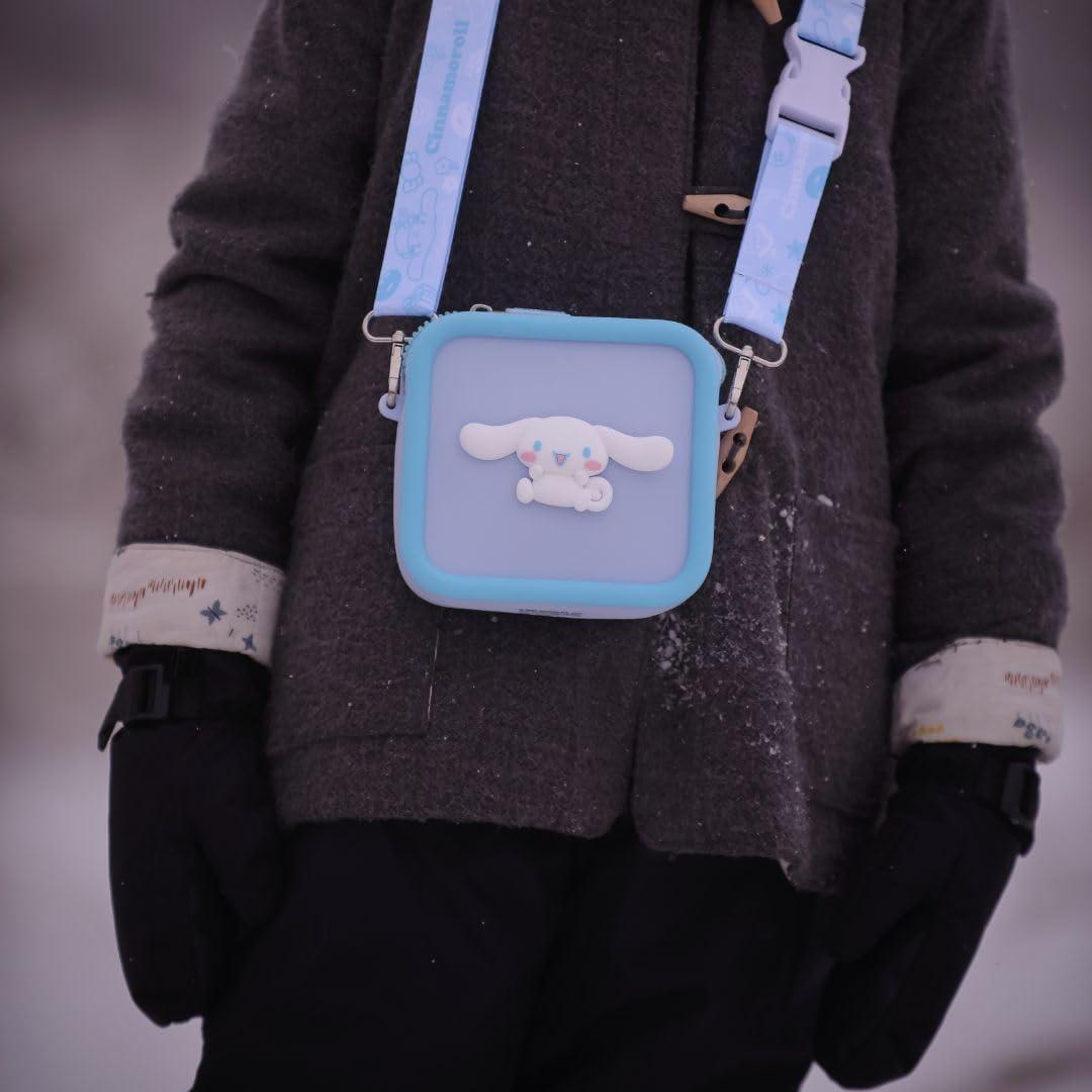 Funda de cámara Kidamento Cinnamoroll - Silicona suave azul