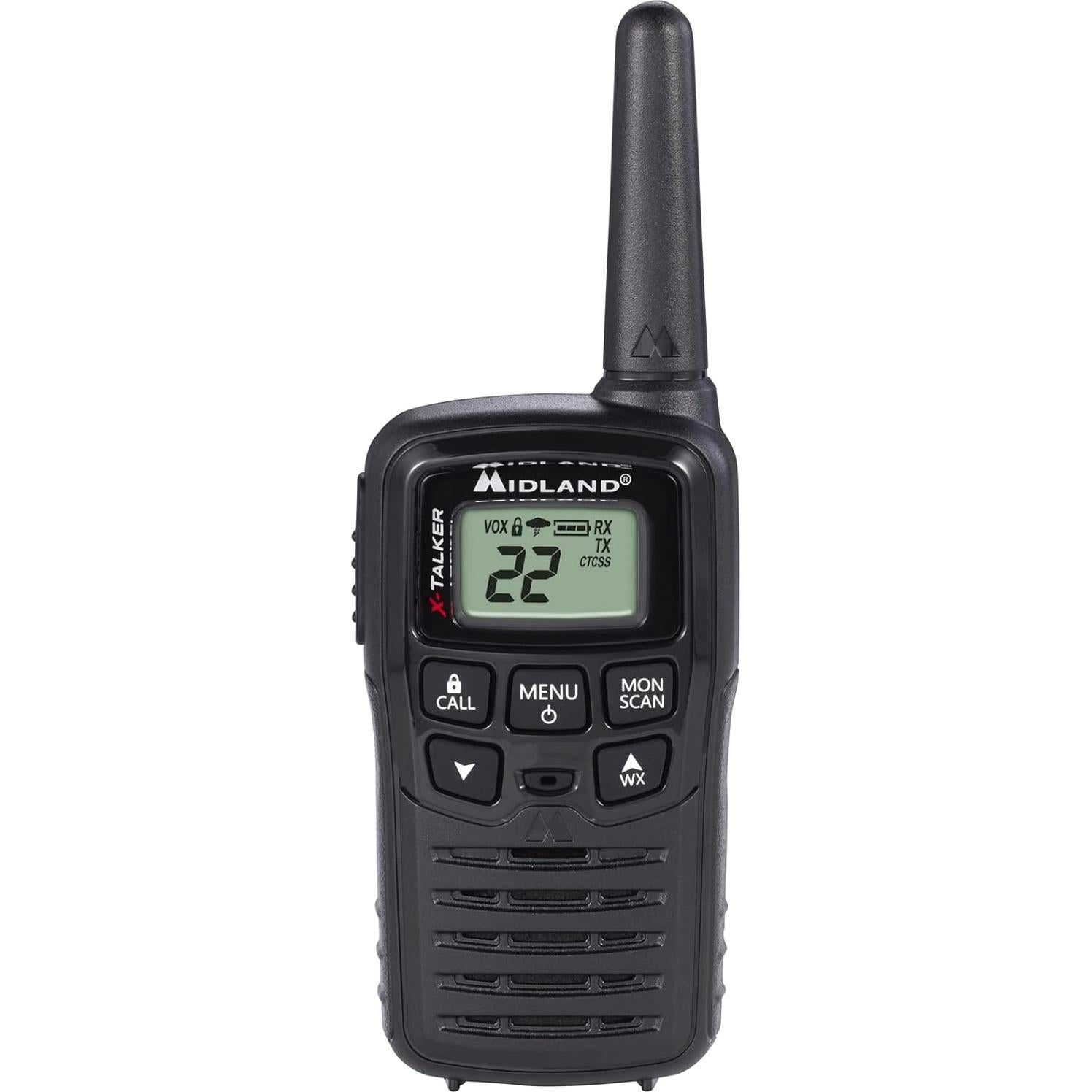 Walkie Talkie Midland T10 - 22 Canales FRS - Paquete de 4