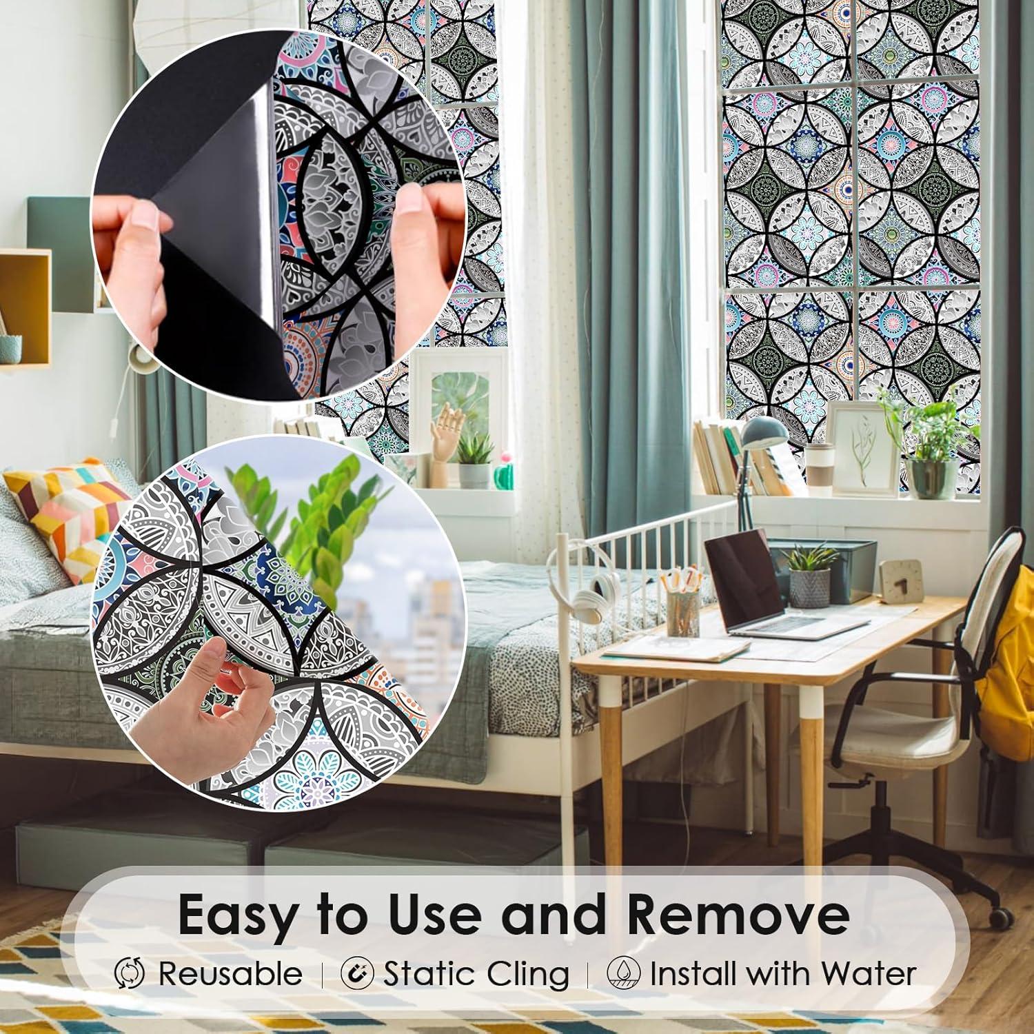 Película de Privacidad DKTIE 45x200 cm PVC Anti UV