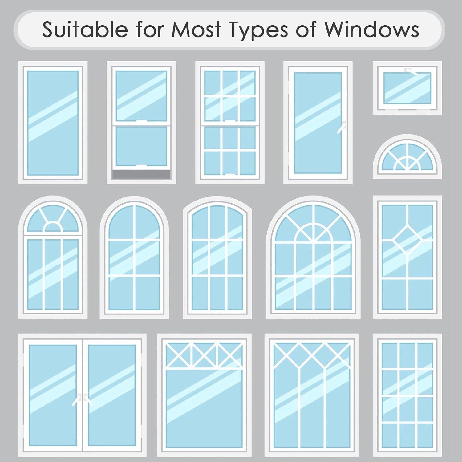 Película de Privacidad DKTIE 45x200 cm PVC Anti UV