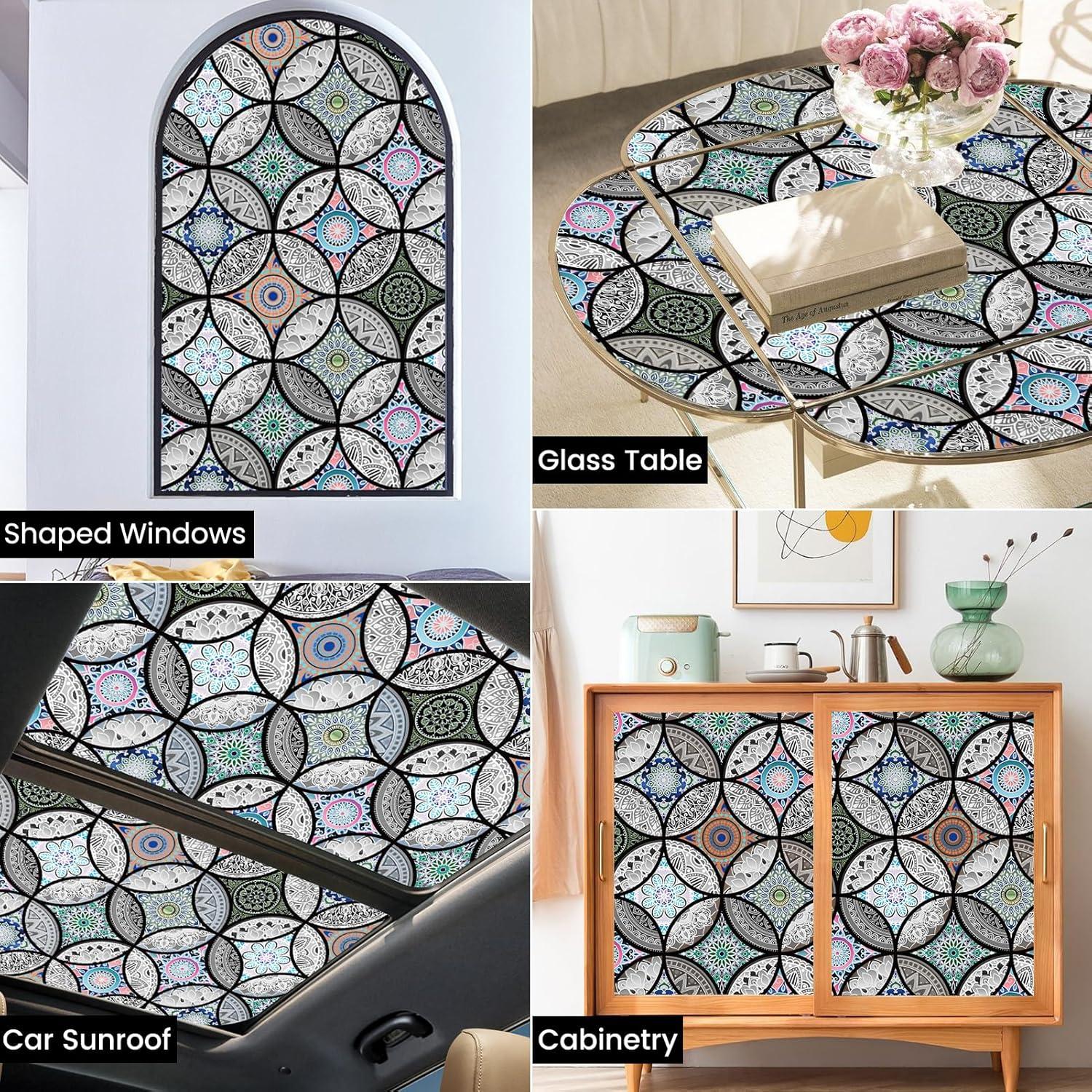 Película de Privacidad DKTIE 45x200 cm PVC Anti UV