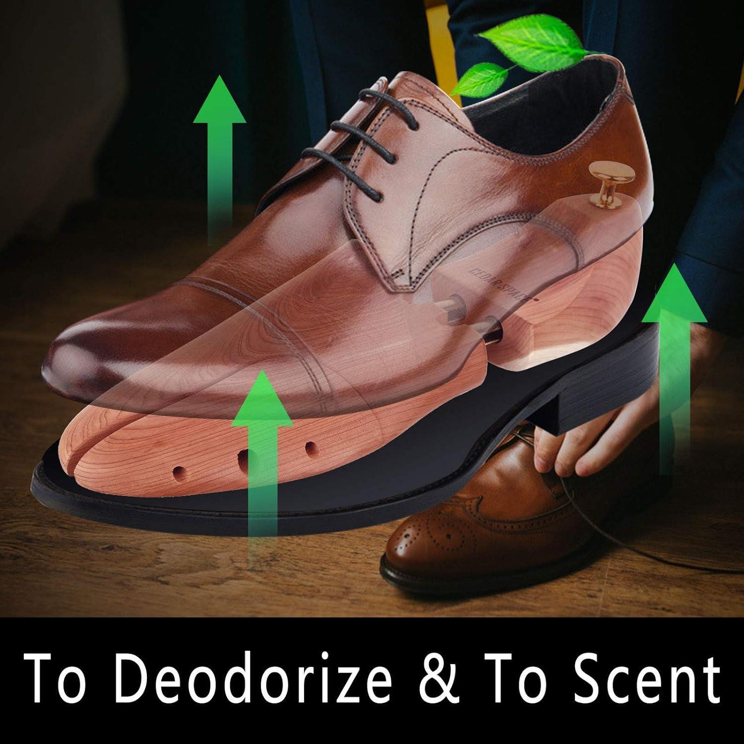 Árboles de Zapatos de Cedro CEDAR SPACE para Hombres 7.5-14