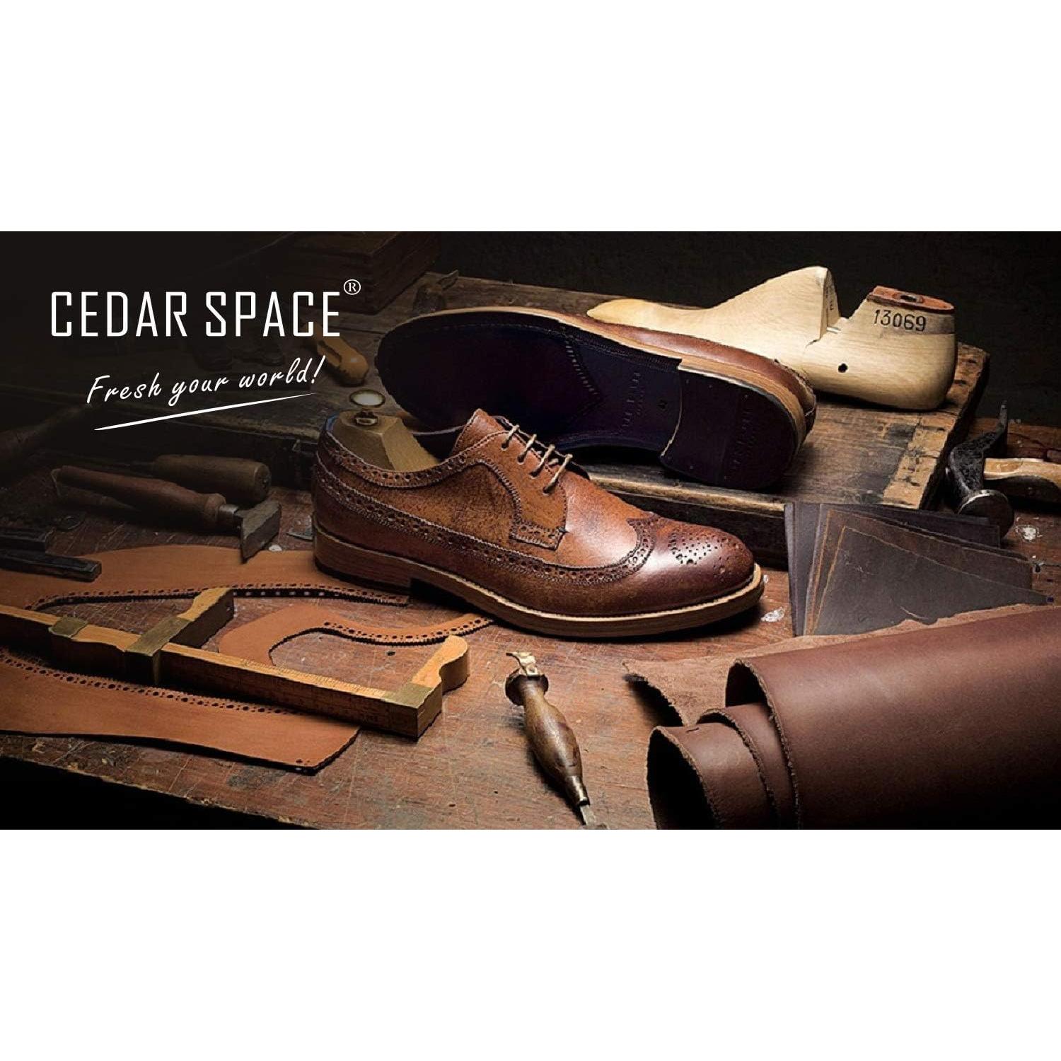 Árboles de Zapatos de Cedro CEDAR SPACE para Hombres 7.5-14