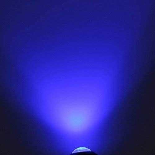 Bombillas LED Ojo de Águila LEADTOPS 10Pcs 18mm 12V Azul